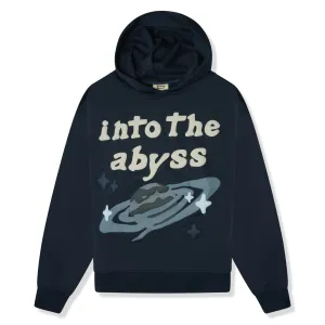 Broken Planet In Den Abgrund Weltraum Blauer Kapuzenpullover Broken Planet Kleidung