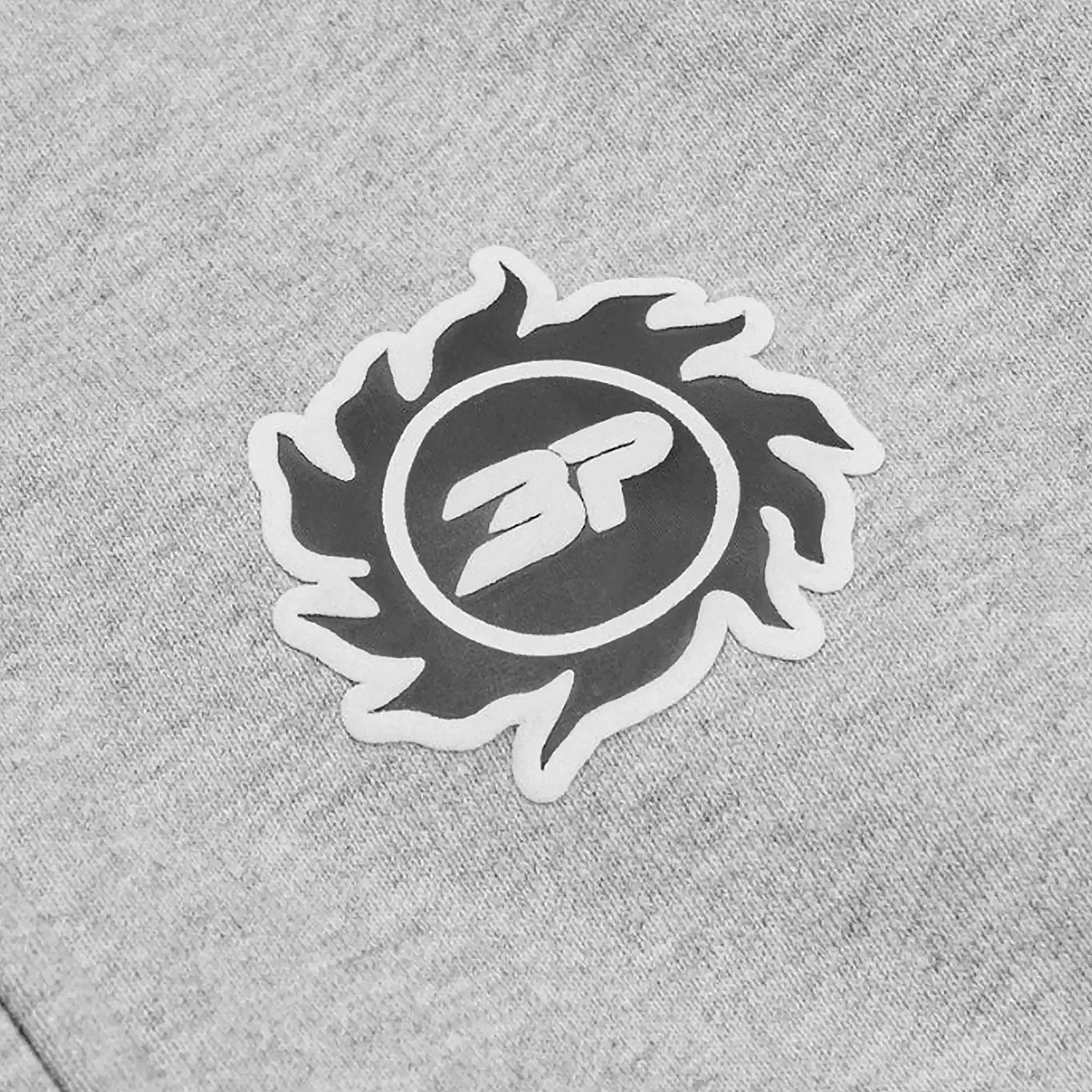 Broken Planet Sun Heather Grey Reißverschluss-Hoodie Broken Planet Kleidung