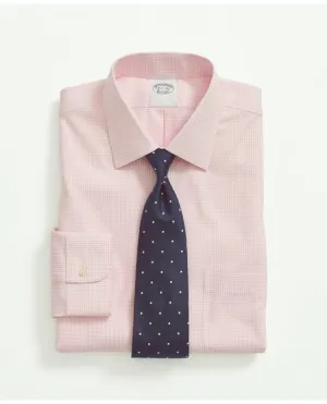 Brooks Brothers Herren Big & Tall Stretch Supima Baumwolle Bügelfrei Pinpoint Oxford Ainsley Kragen Pink Brooks Brothers