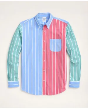Brooks Brothers Herren Regent Regular-Fit Original Breitgewebe Sporthemd Mehrfarbig Brooks Brothers