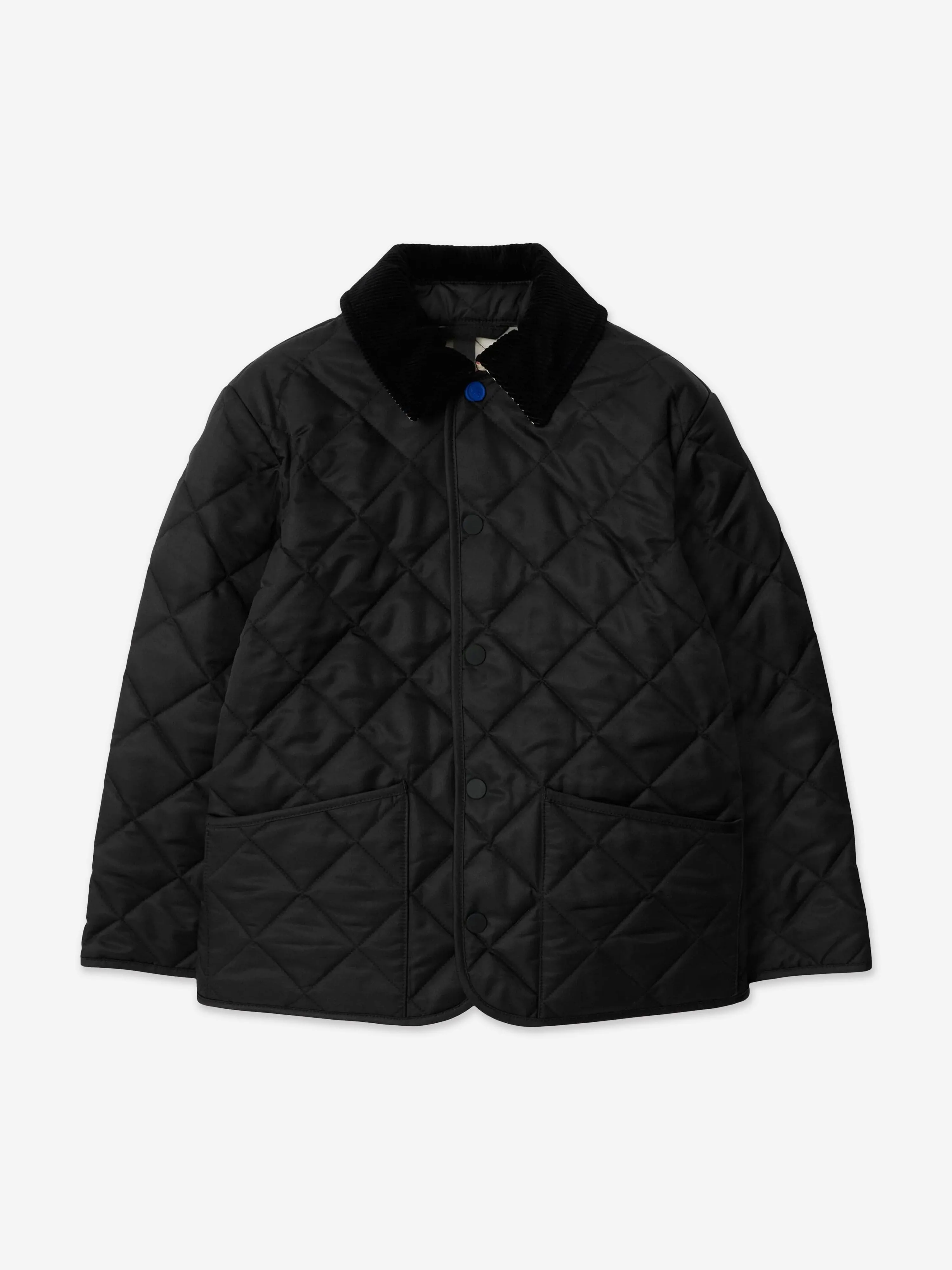 Burberry Boys Indy Steppjacke in Schwarz