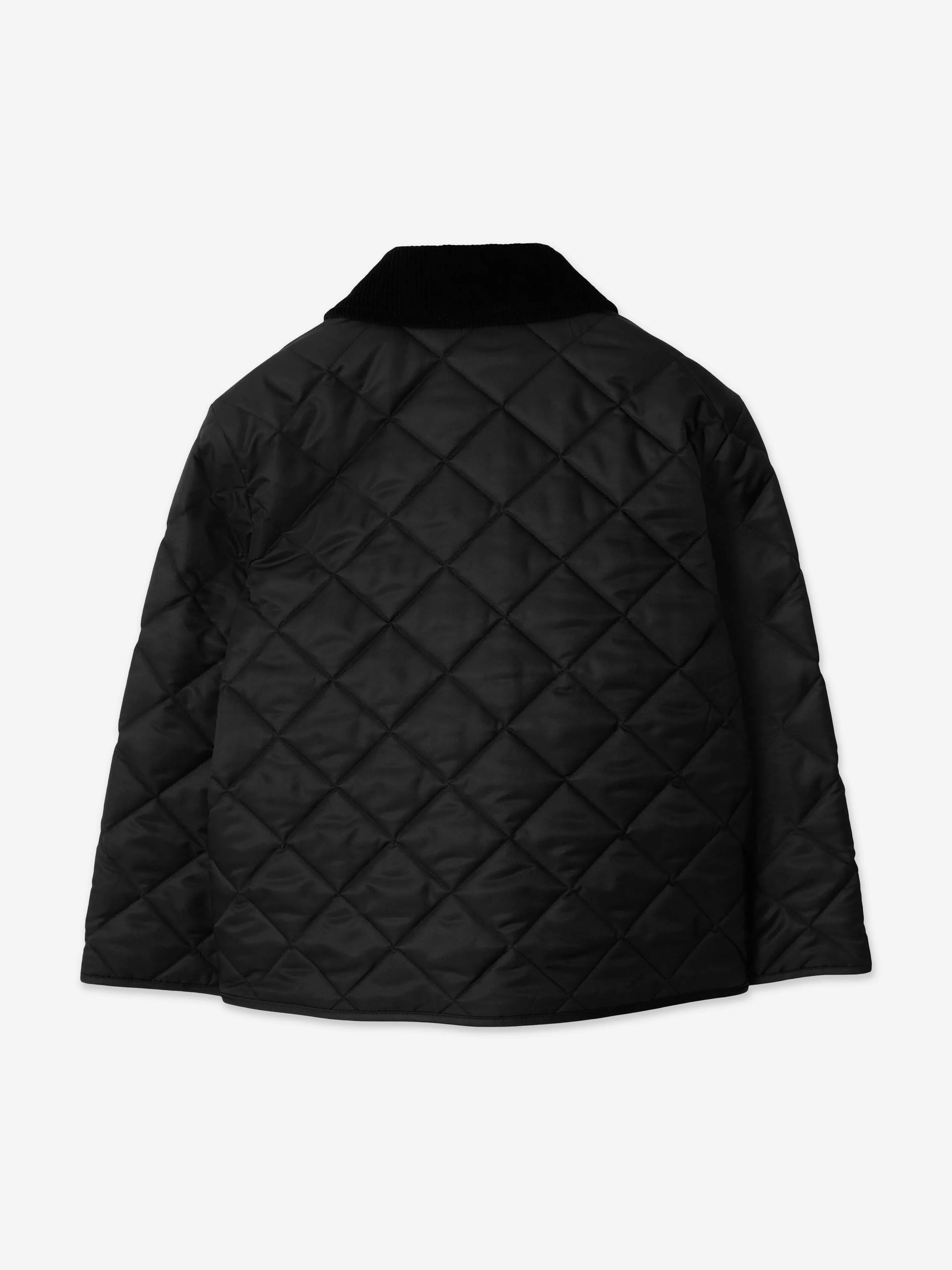 Burberry Boys Indy Steppjacke in Schwarz