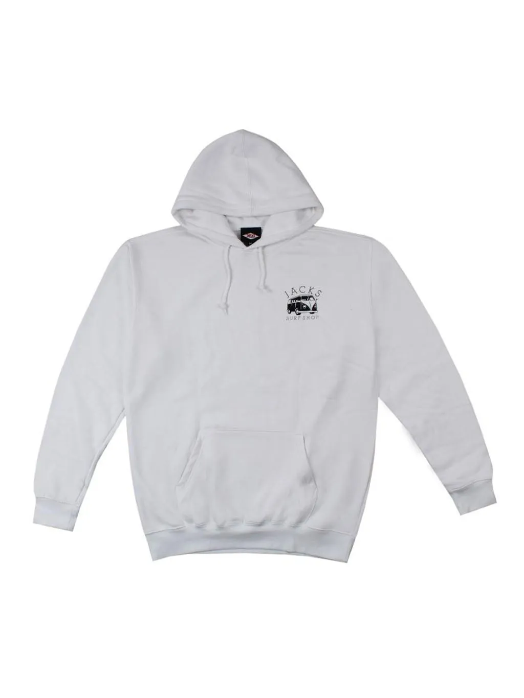 Bus Stop Classic Pullover Hoodie - Weiß