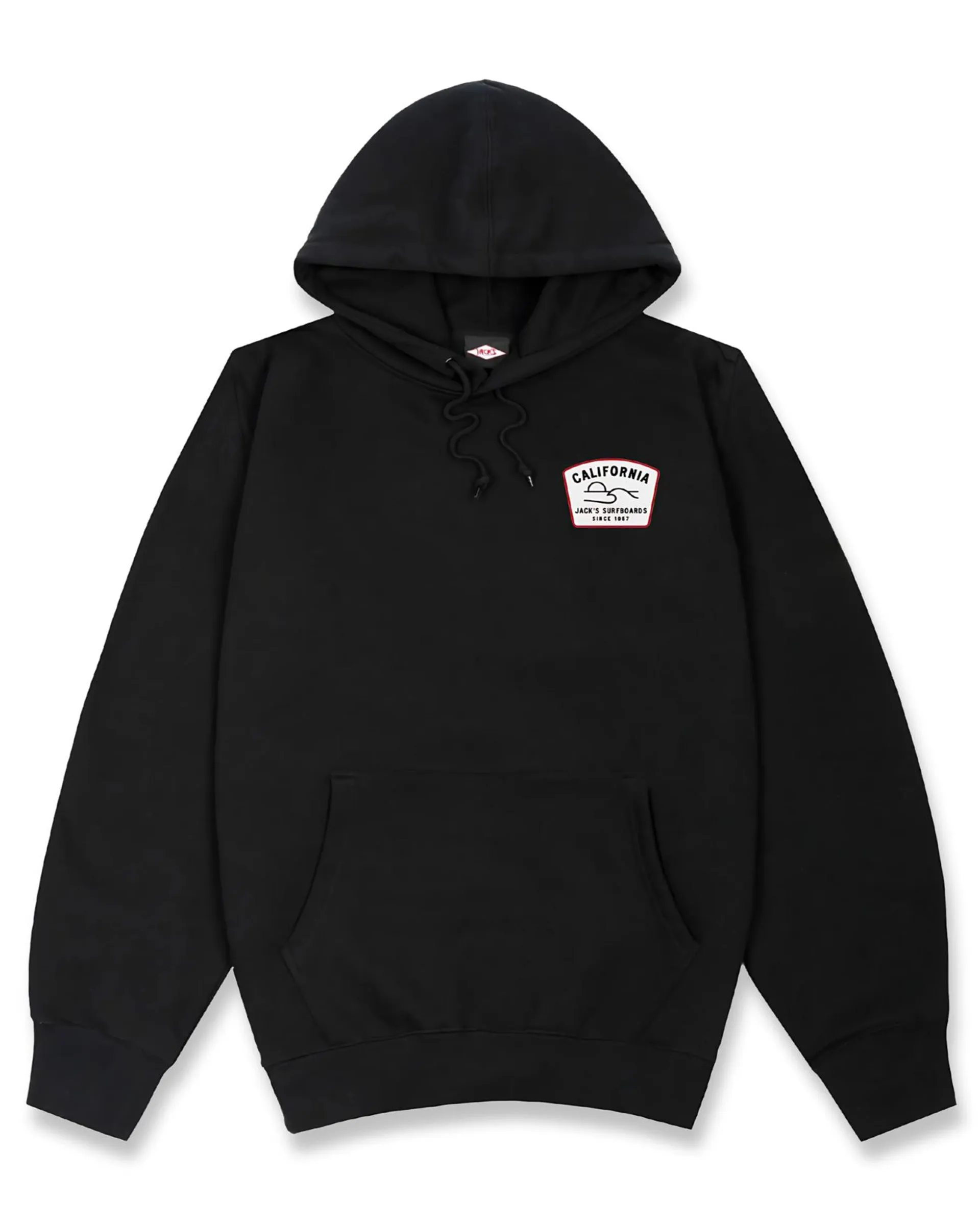 CA Stamp Pullover Hoodie - Schwarz