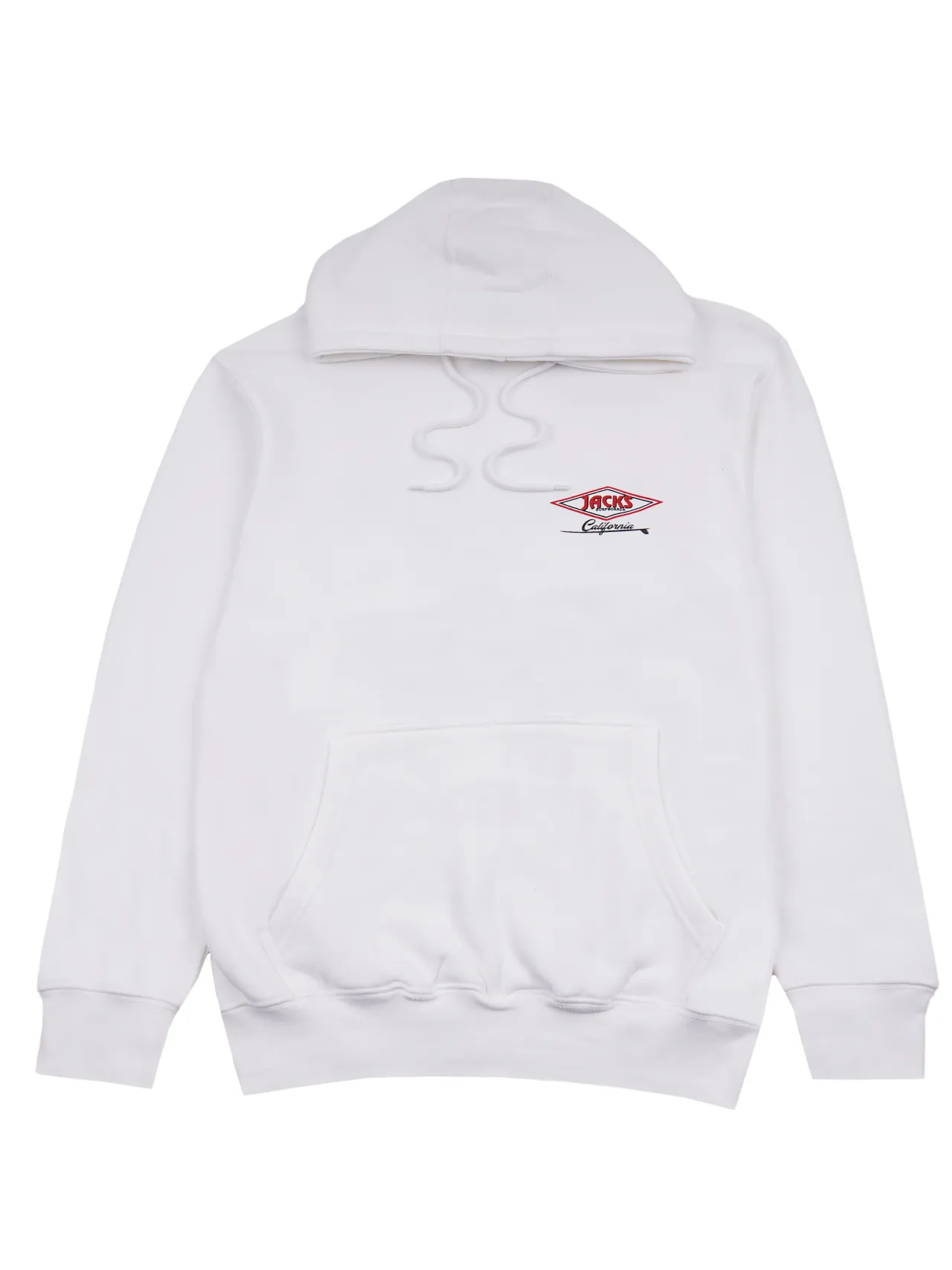 Cal Diamond Classic Pullover Hoodie - Weiß