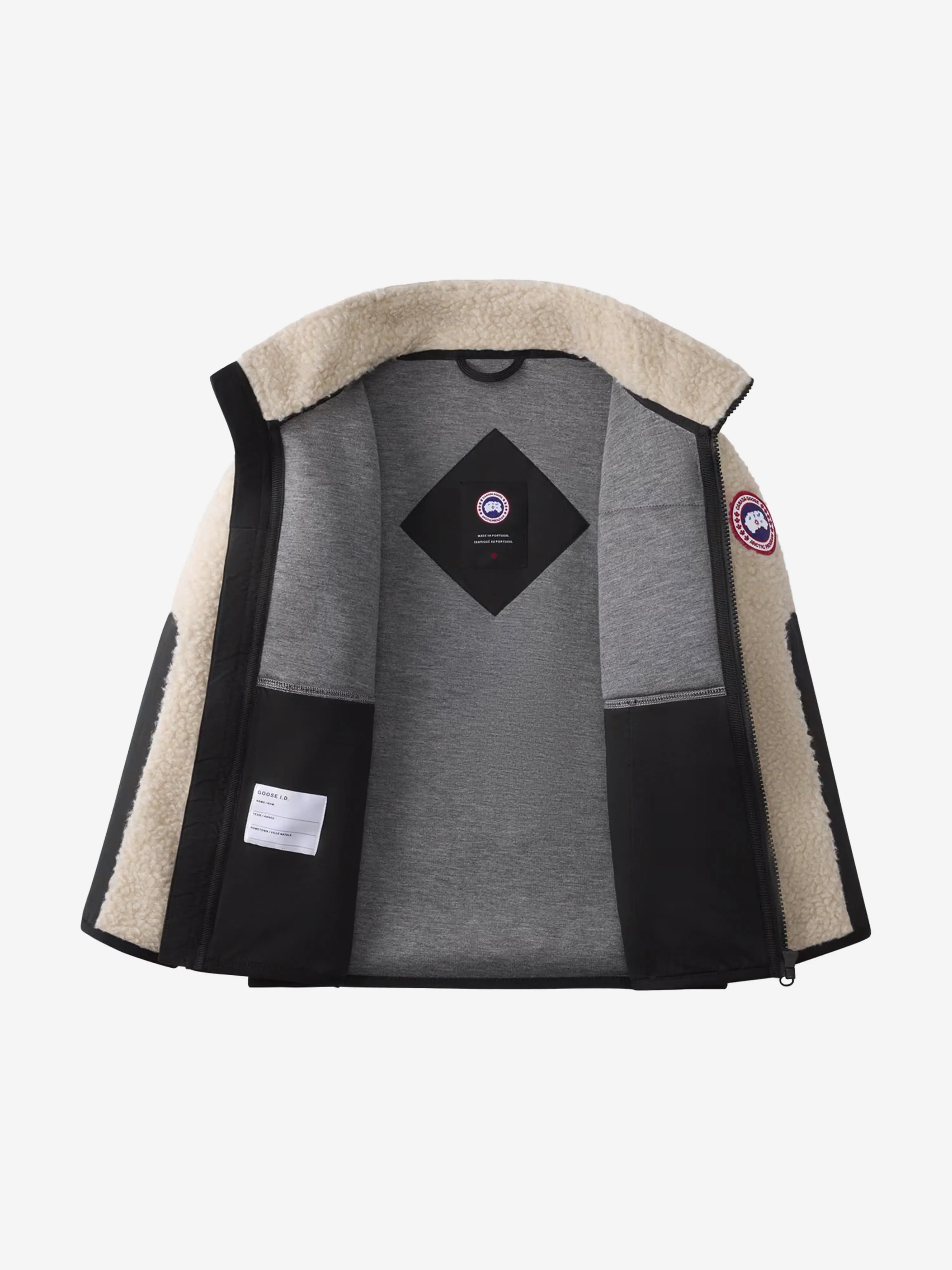 Canada Goose Kids Simcoe Fleece Jacke in Beige