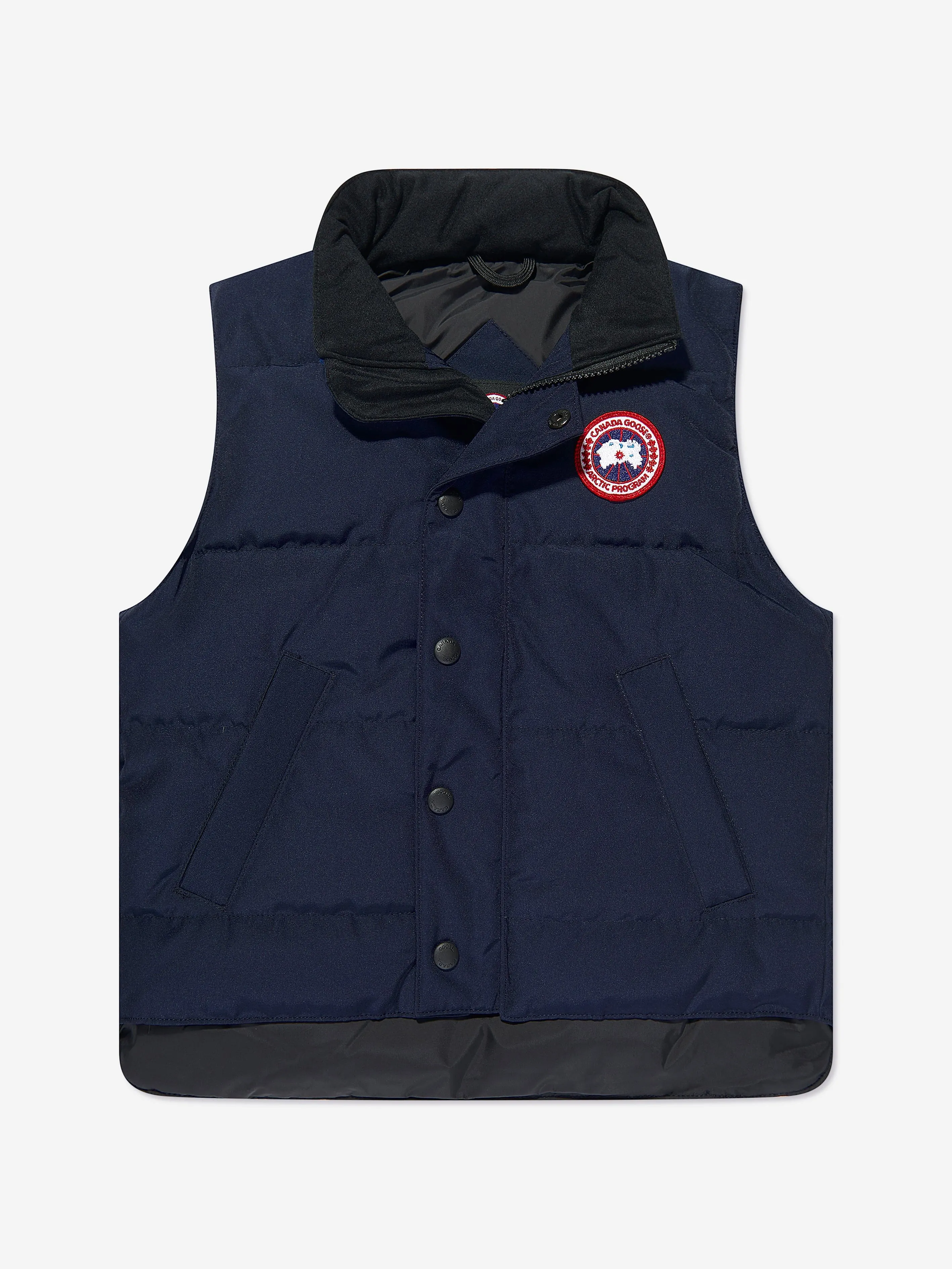 Canada Goose Kids Vanier Weste in Marineblau