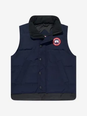 Canada Goose Kids Vanier Weste in Marineblau
