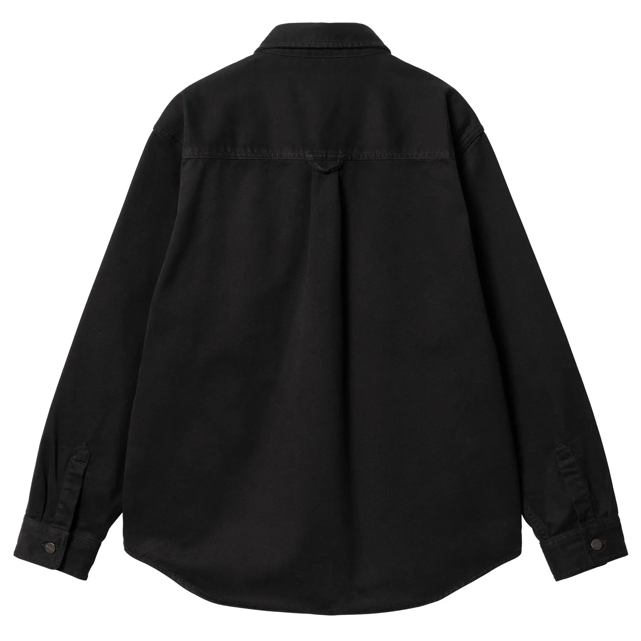 Carhartt WIP Derby Hemd Jac Schwarz Gewaschen