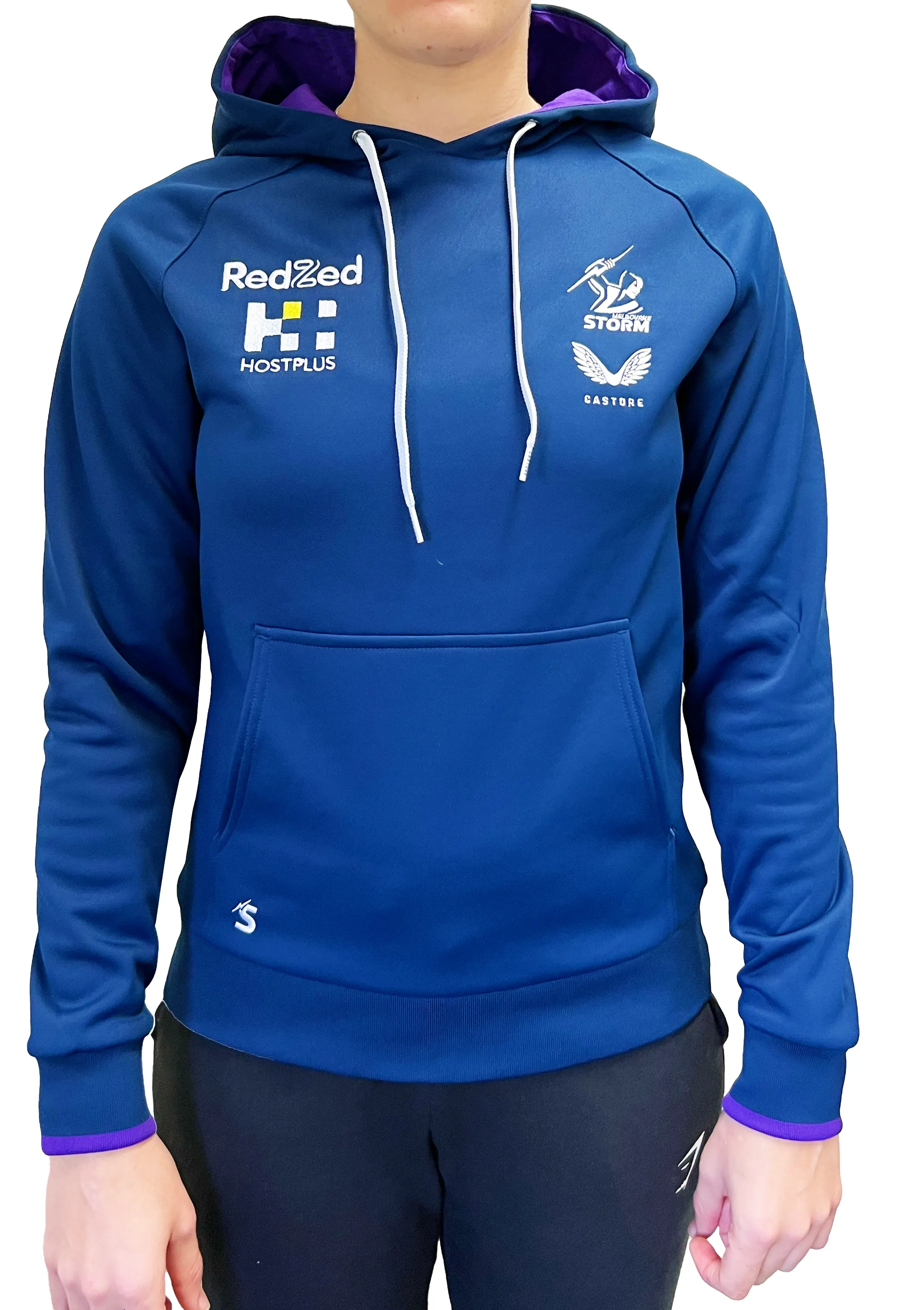 Castore Damen Melbourne Storm Trainingshoodie <br> JCMSTRHDW
