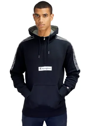 Champion Herren EU Rochester Taping Hoodie <br> AVU3A1 Schwarz
