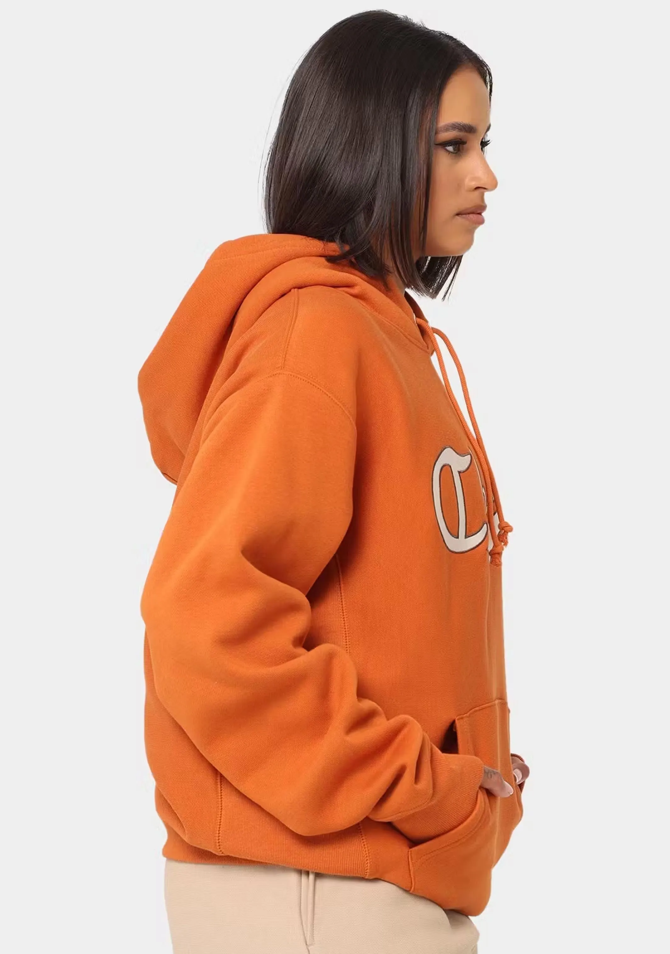 Champion Herren Reverse Weave College Schriftzug Hoodie <br> AUVLN LAJ