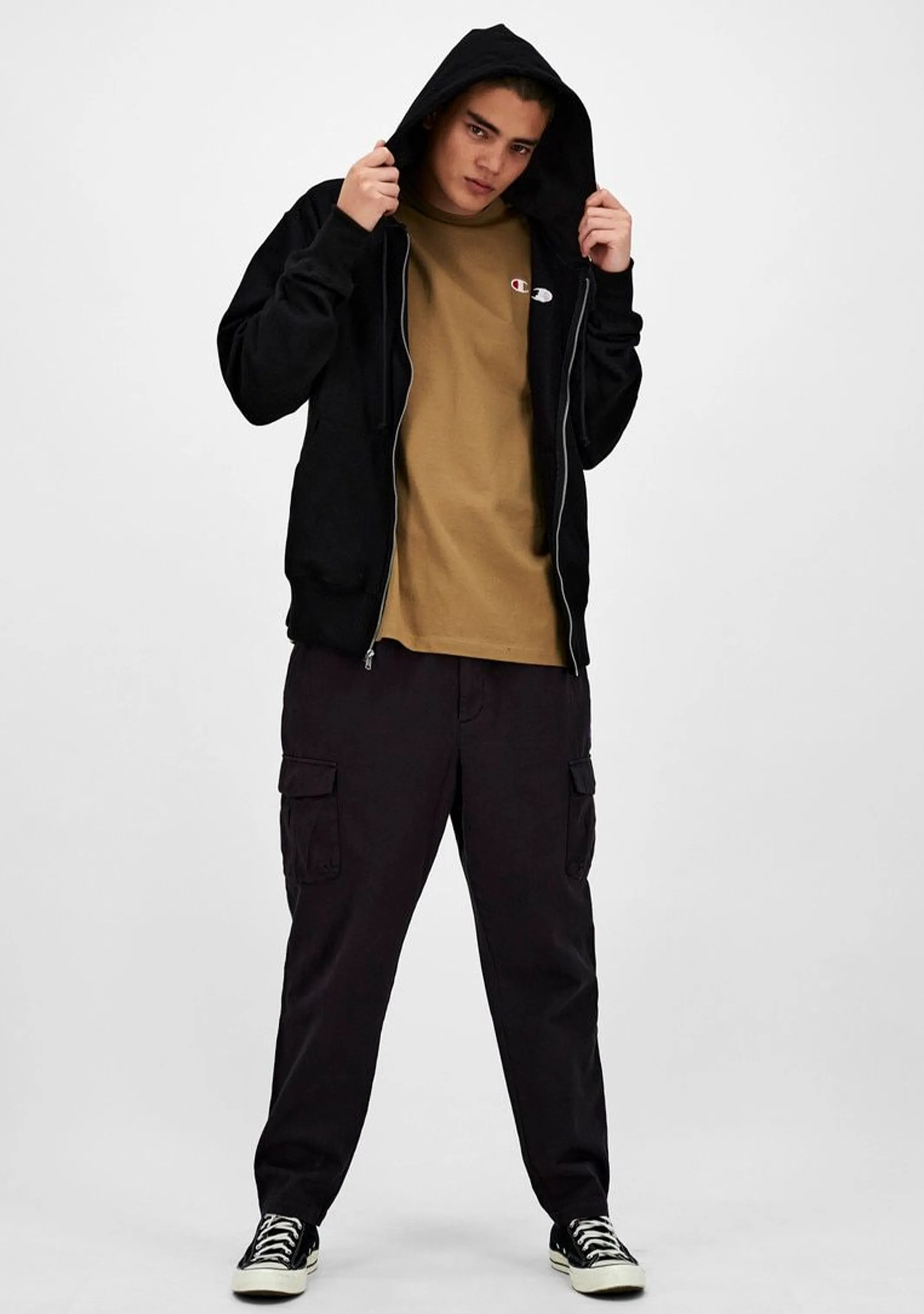 Champion Herren Reverse Weave Fleece Zip Hoodie