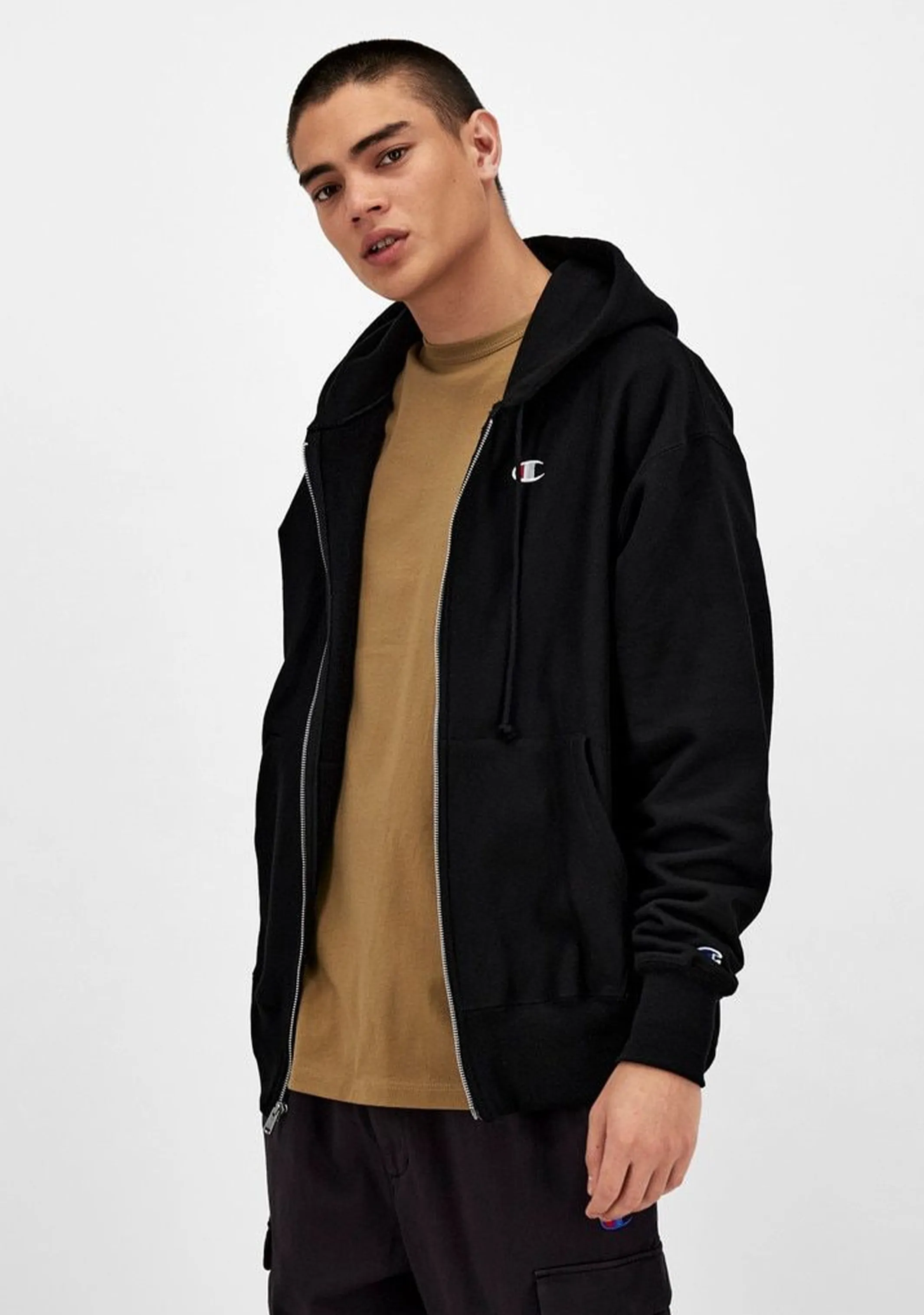 Champion Herren Reverse Weave Fleece Zip Hoodie