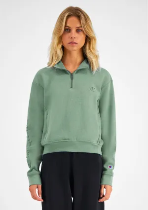 Champion Damen Rochester Tech Viertelzip-Pullover