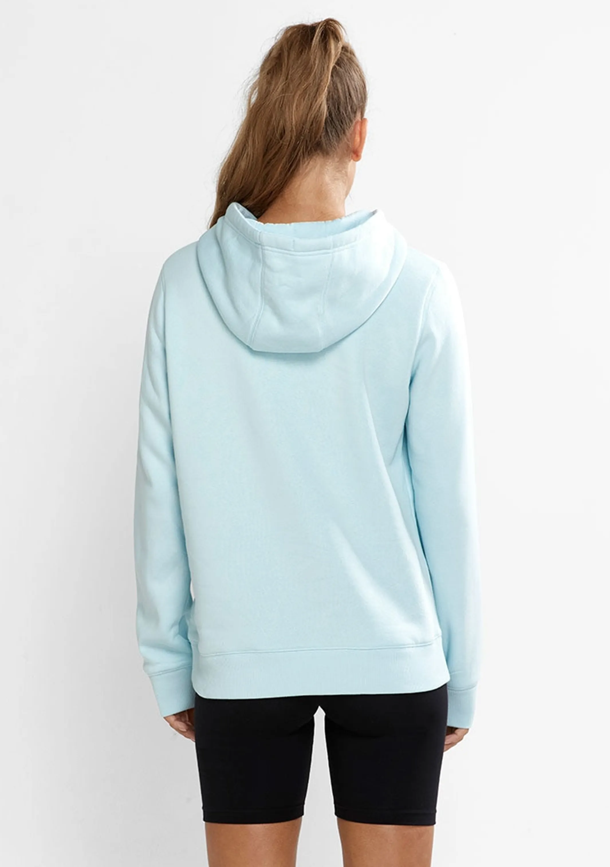 Champion Women’s Script Hoodie Ocean Glas
