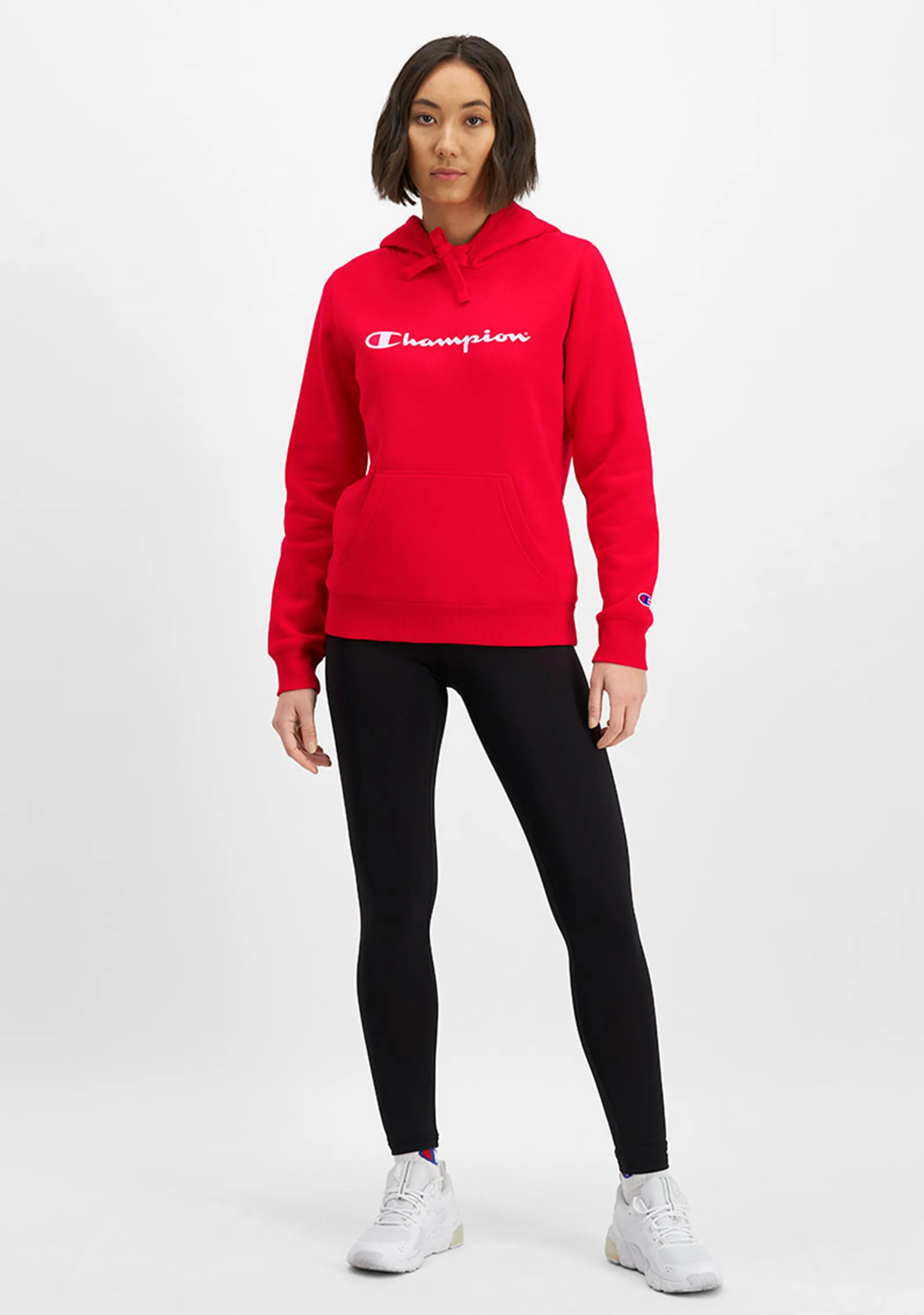 Champion Women’s Script Hoodie Zinnoberrot