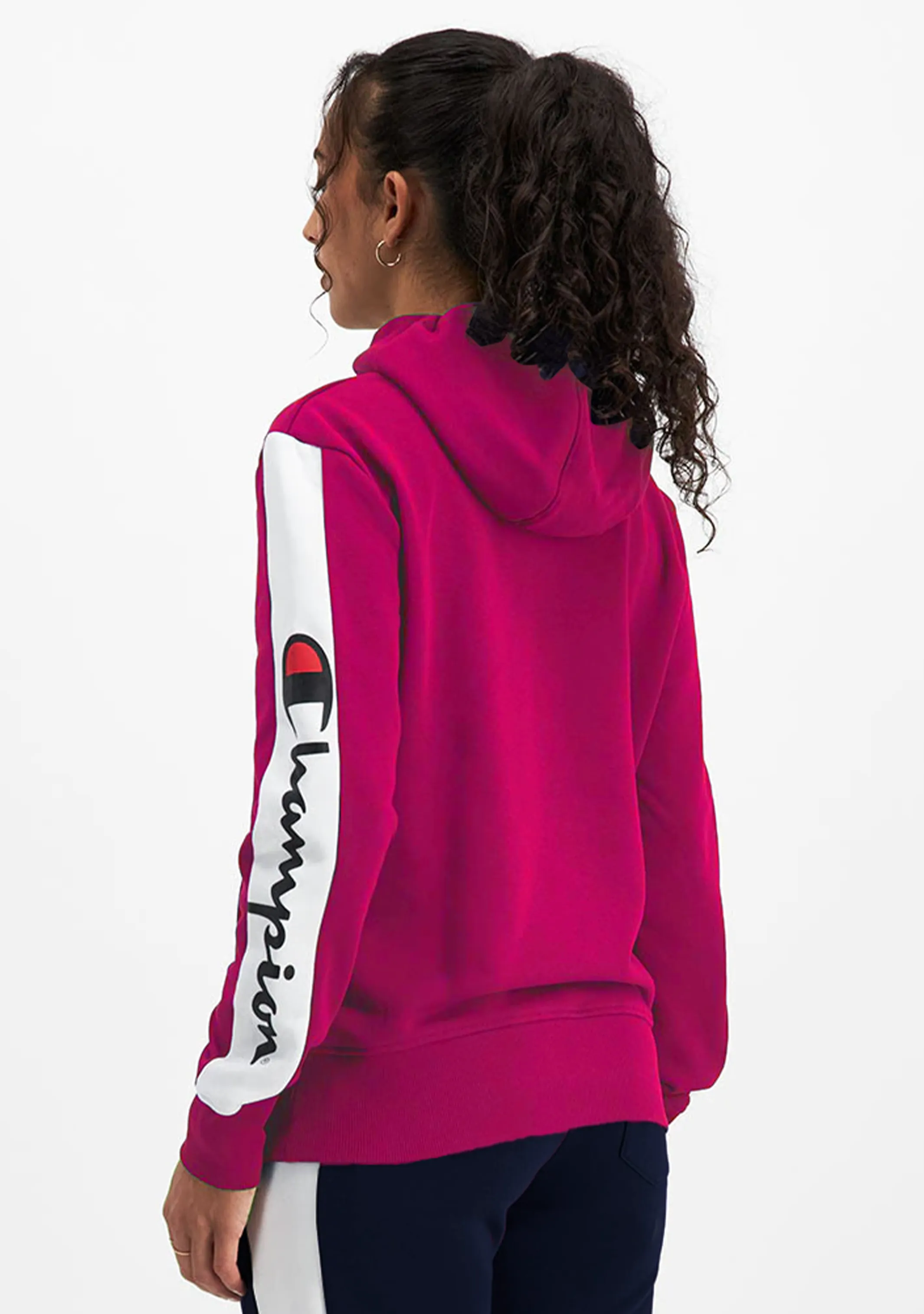 Champion Damen Sporty Panel Hoodie