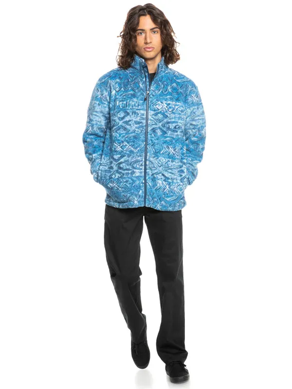 Clean Coasts Fleece-Jacke mit durchgehendem Reißverschluss