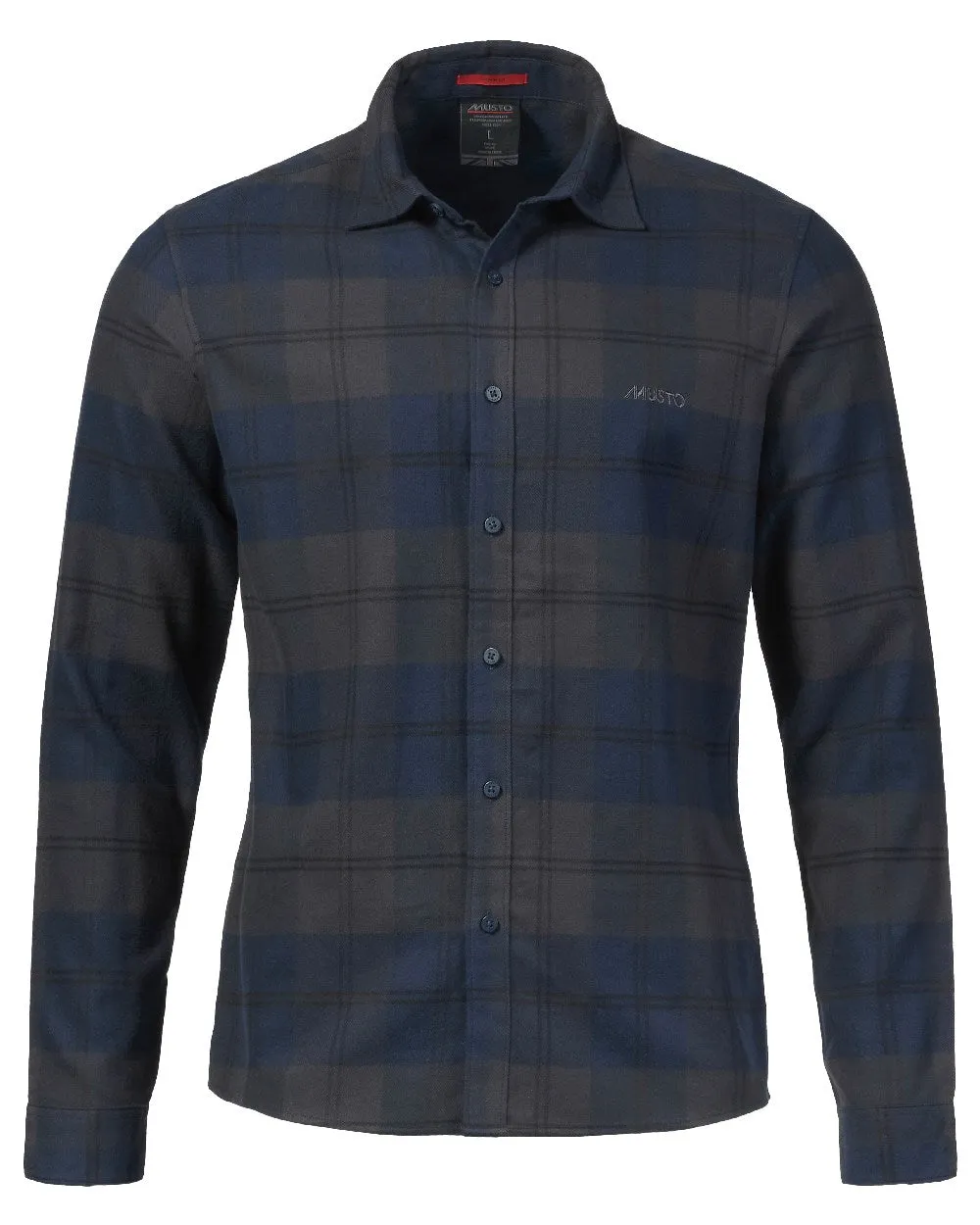 Kleidung Musto Musto Herren Langarm Flanellhemden