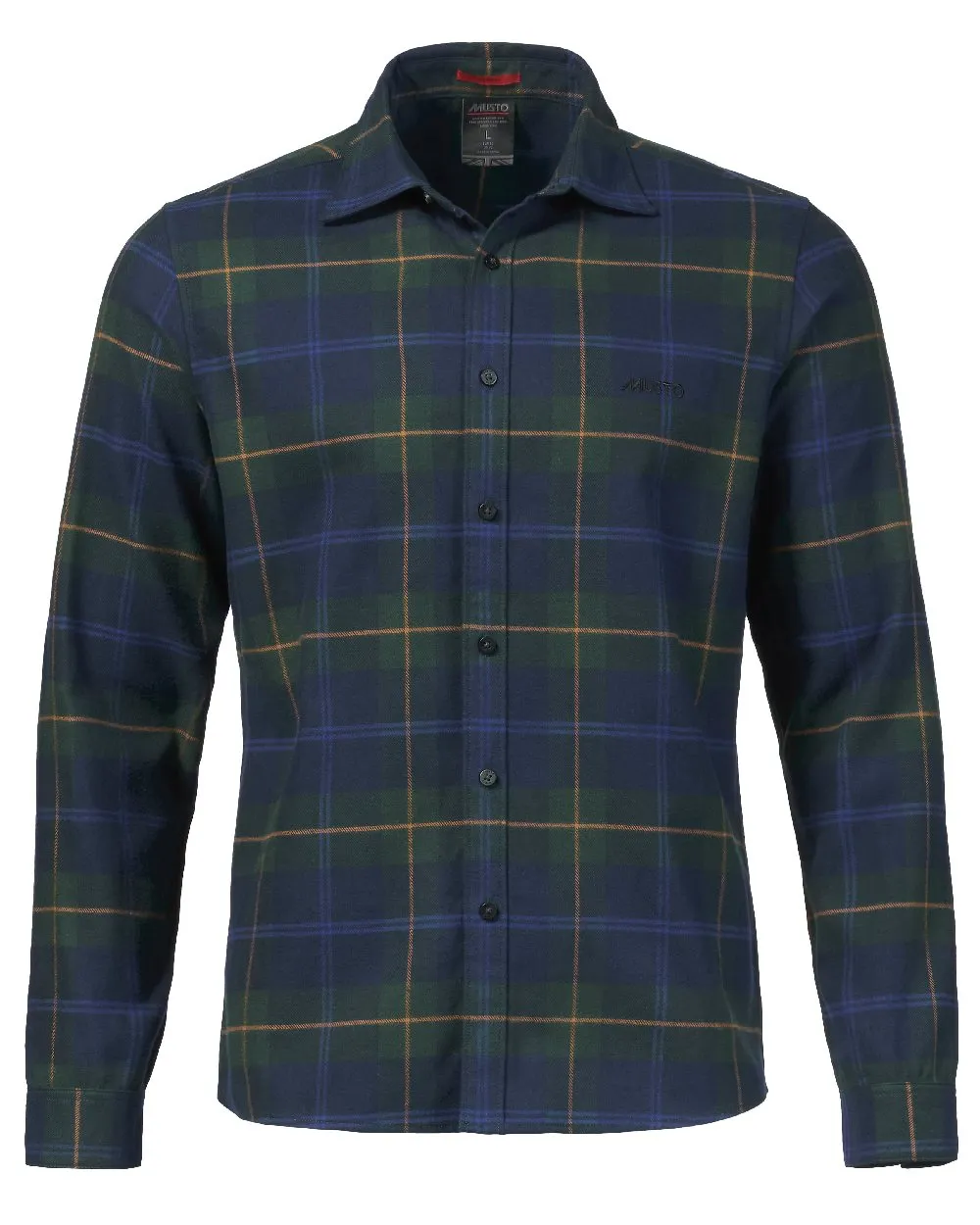 Kleidung Musto Musto Herren Langarm Flanellhemden