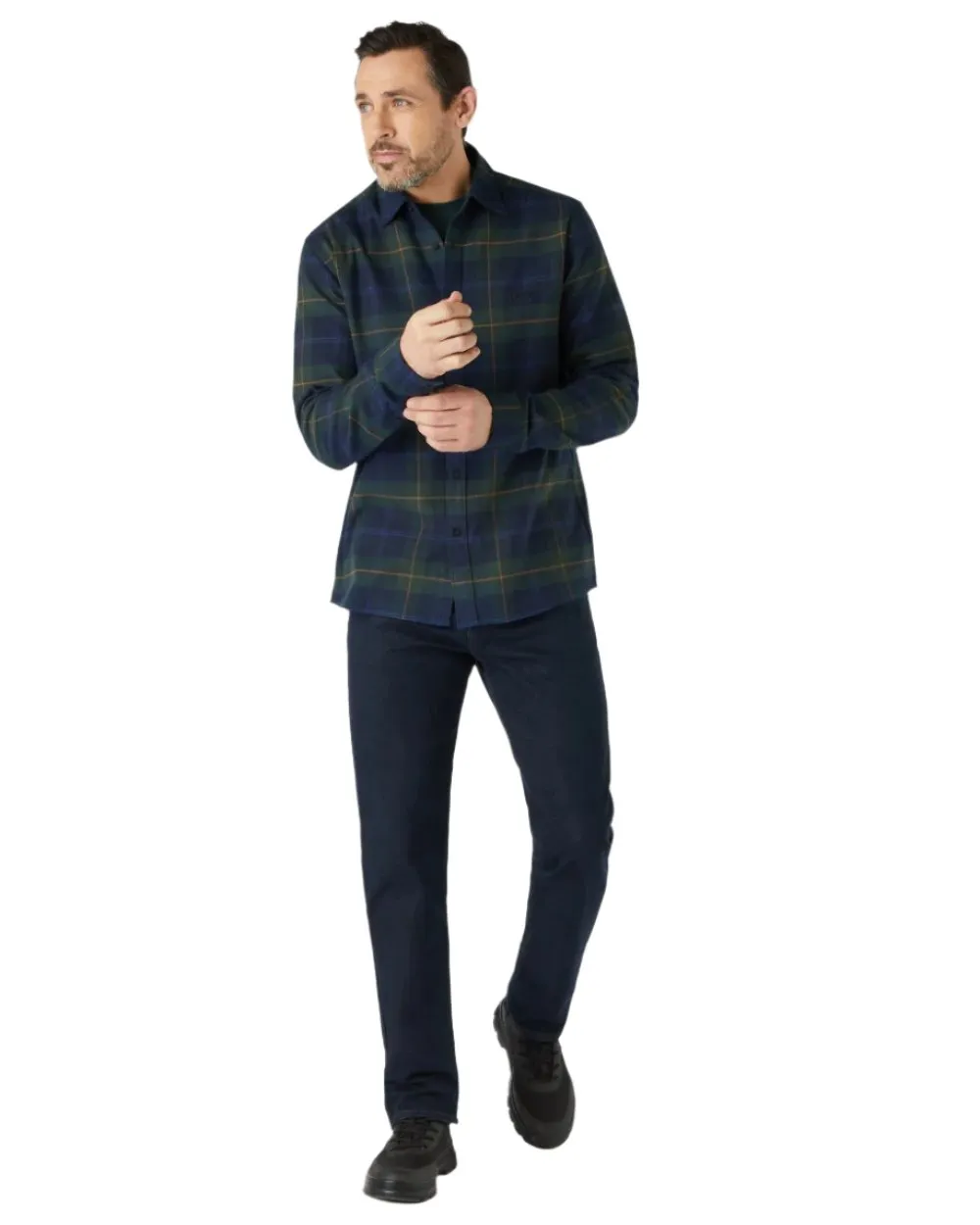 Kleidung Musto Musto Herren Langarm Flanellhemden