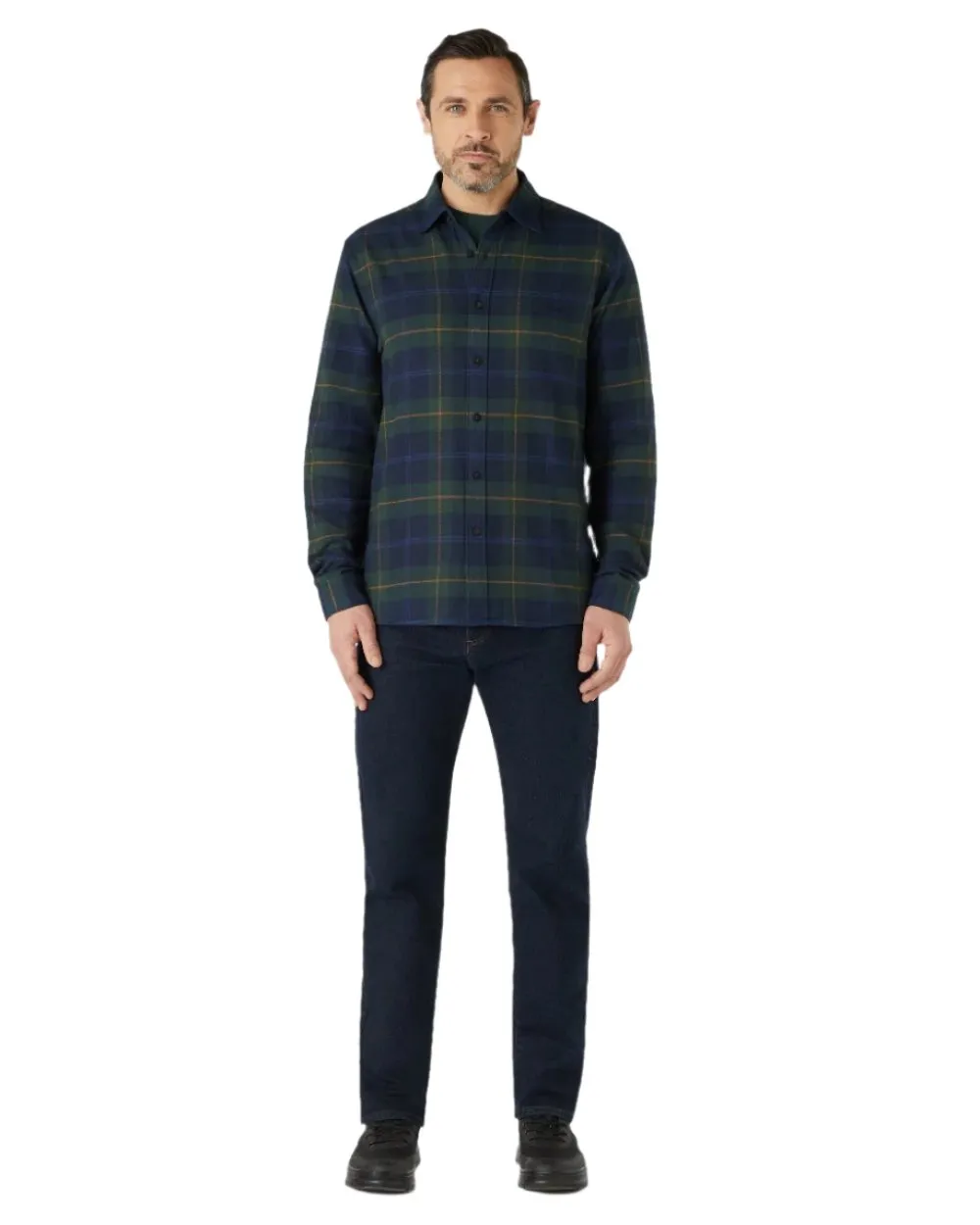 Kleidung Musto Musto Herren Langarm Flanellhemden