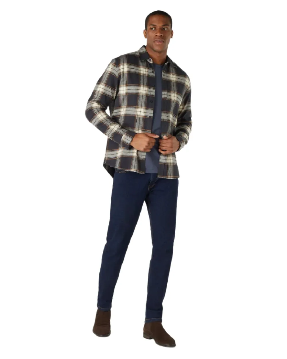 Kleidung Musto Musto Herren Langarm Flanellhemden