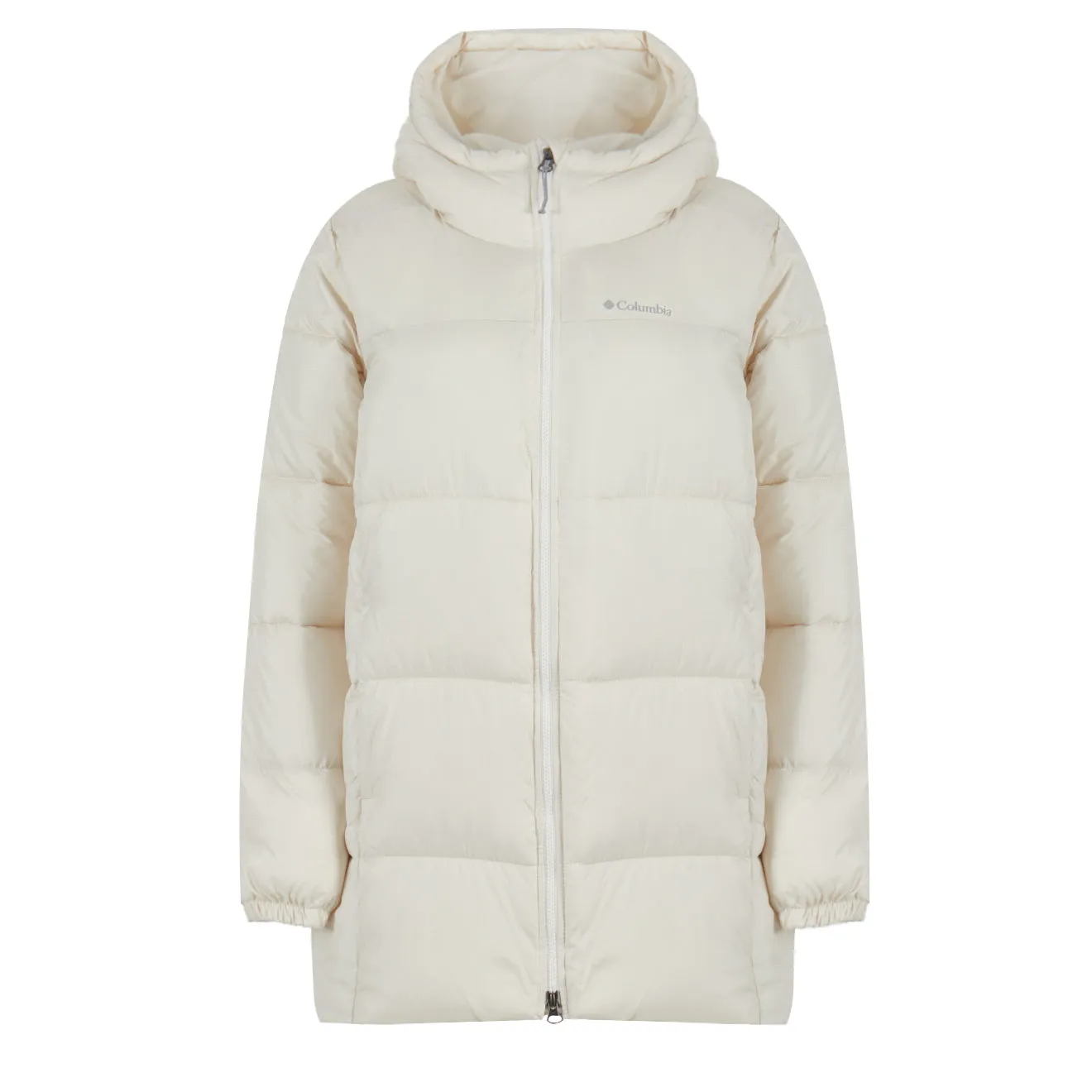 Columbia Damen Puffect Kapuzen Mid Puffer Jacke Kreide