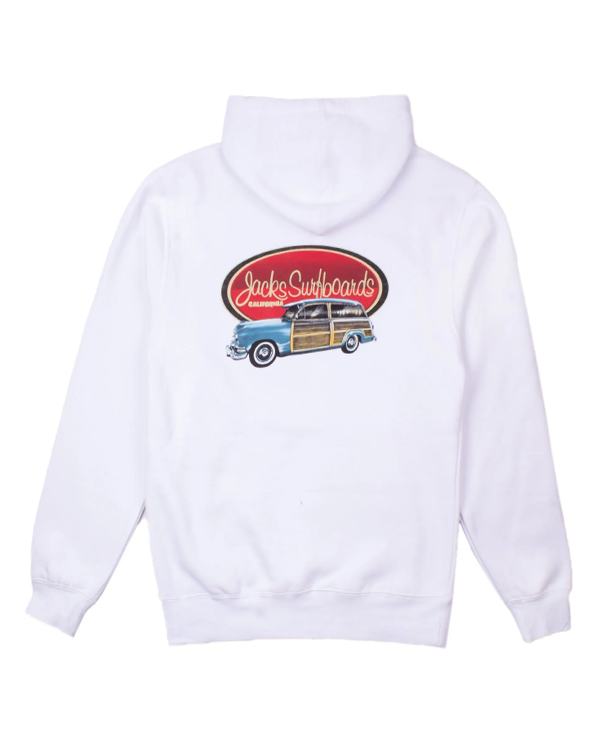 Country Squire Classic Pullover Hoodie - Weiß