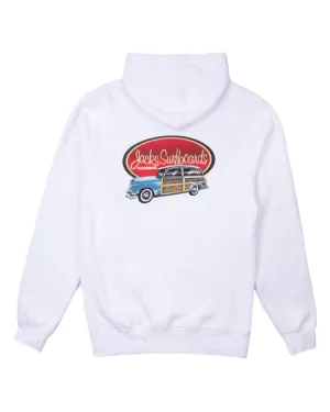 Country Squire Classic Pullover Hoodie - Weiß
