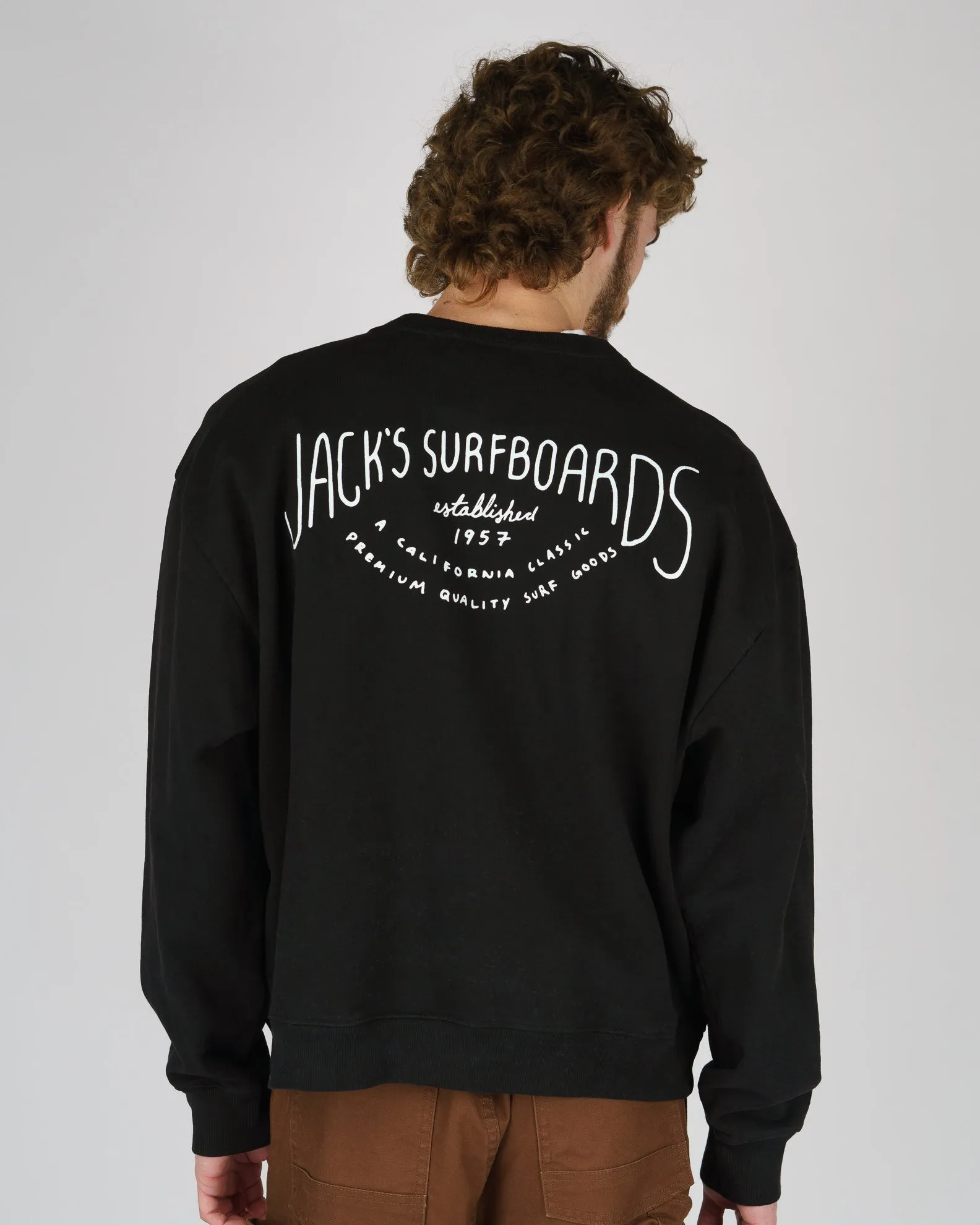 Crescent Schweres Rundenkragen-Shirt