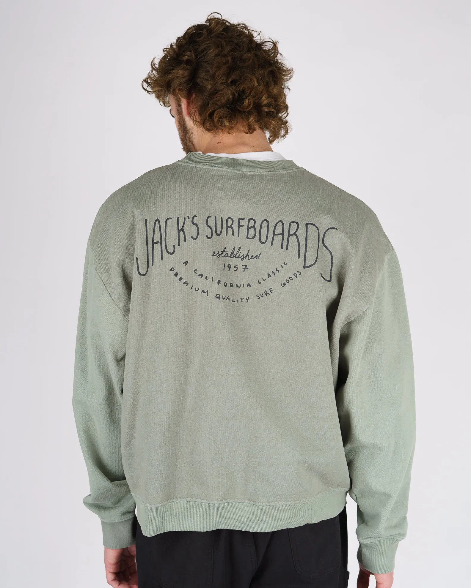 Crescent Schweres Rundenkragen-Shirt