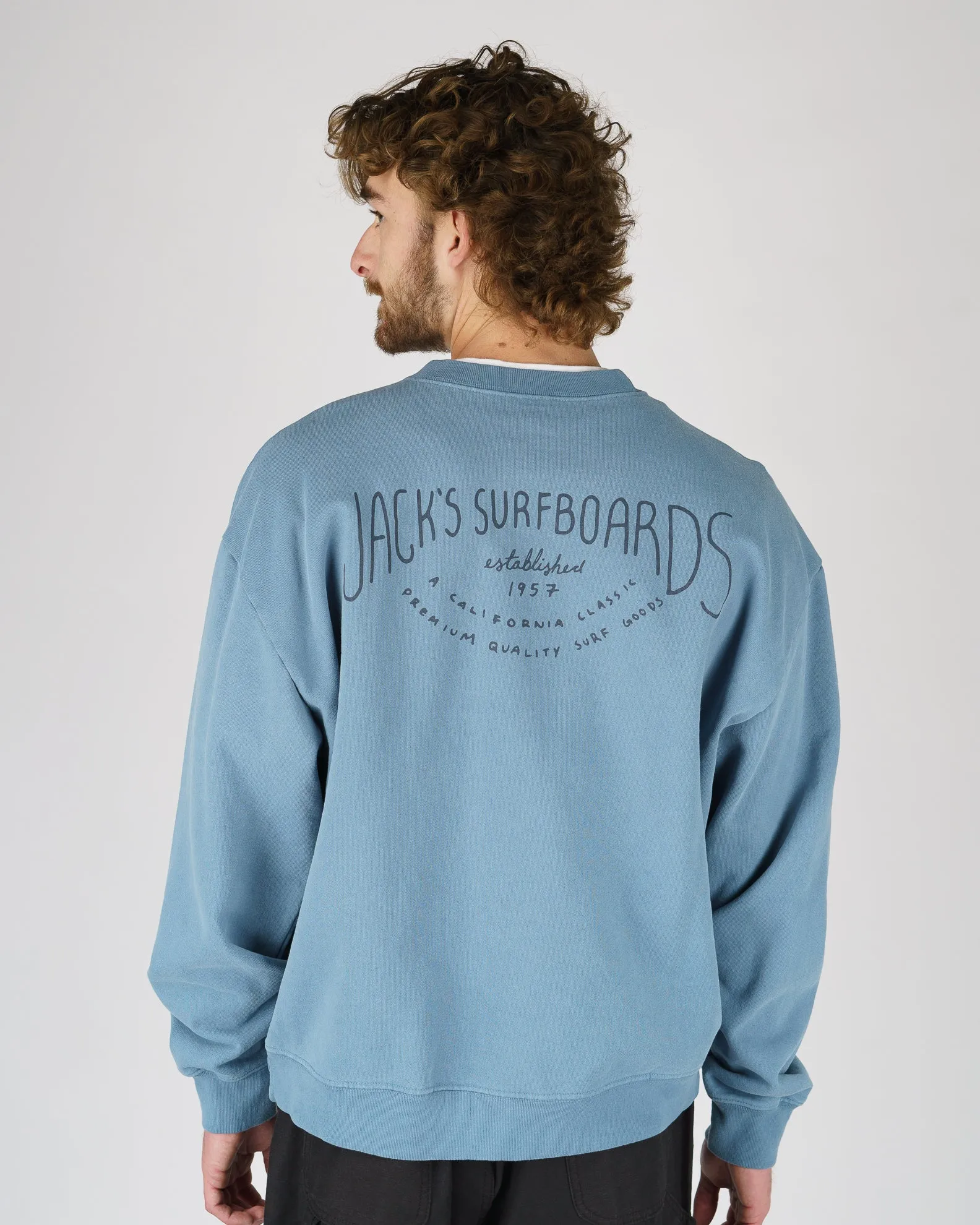 Crescent Schweres Rundenkragen-Shirt