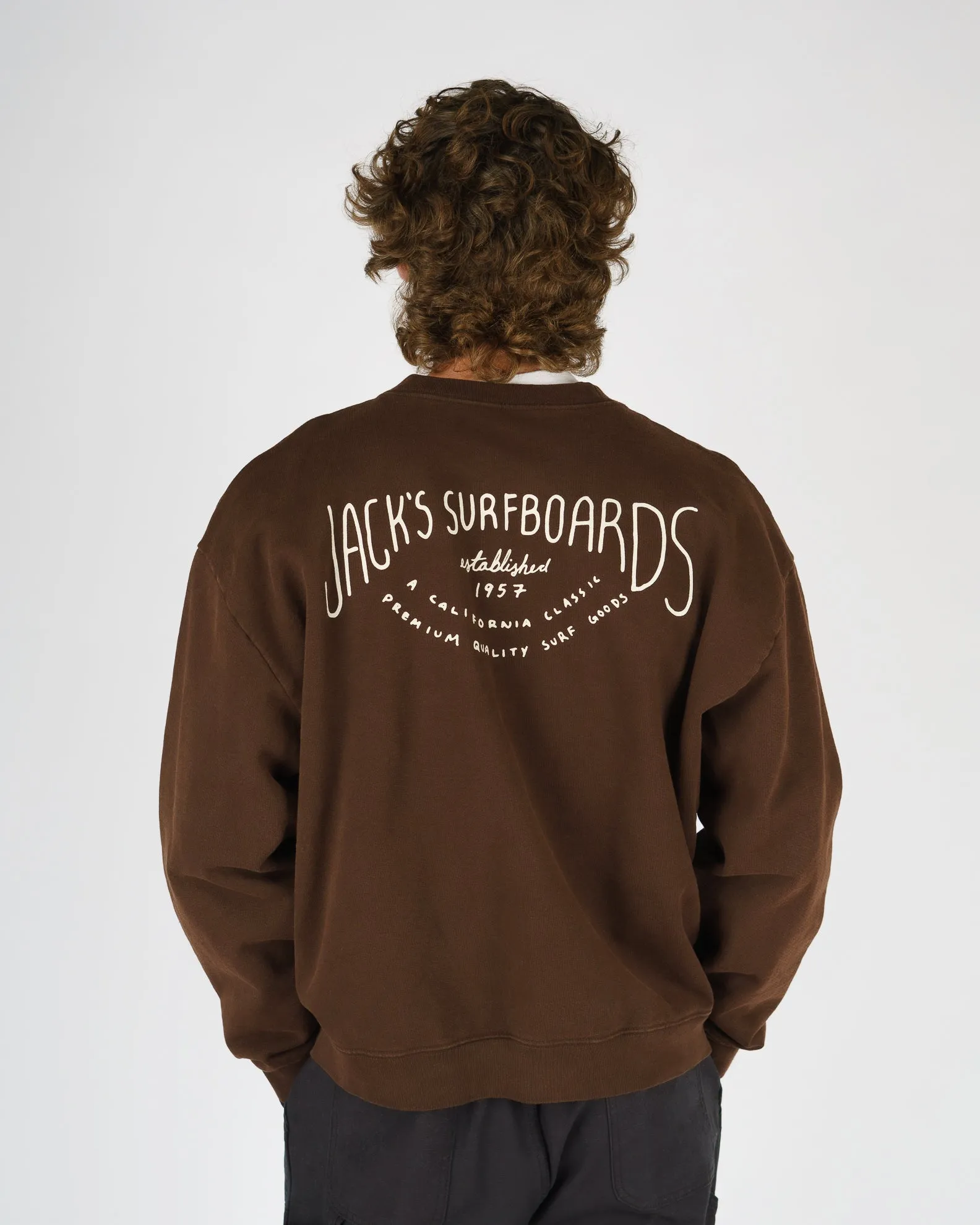 Crescent Schweres Rundenkragen-Shirt