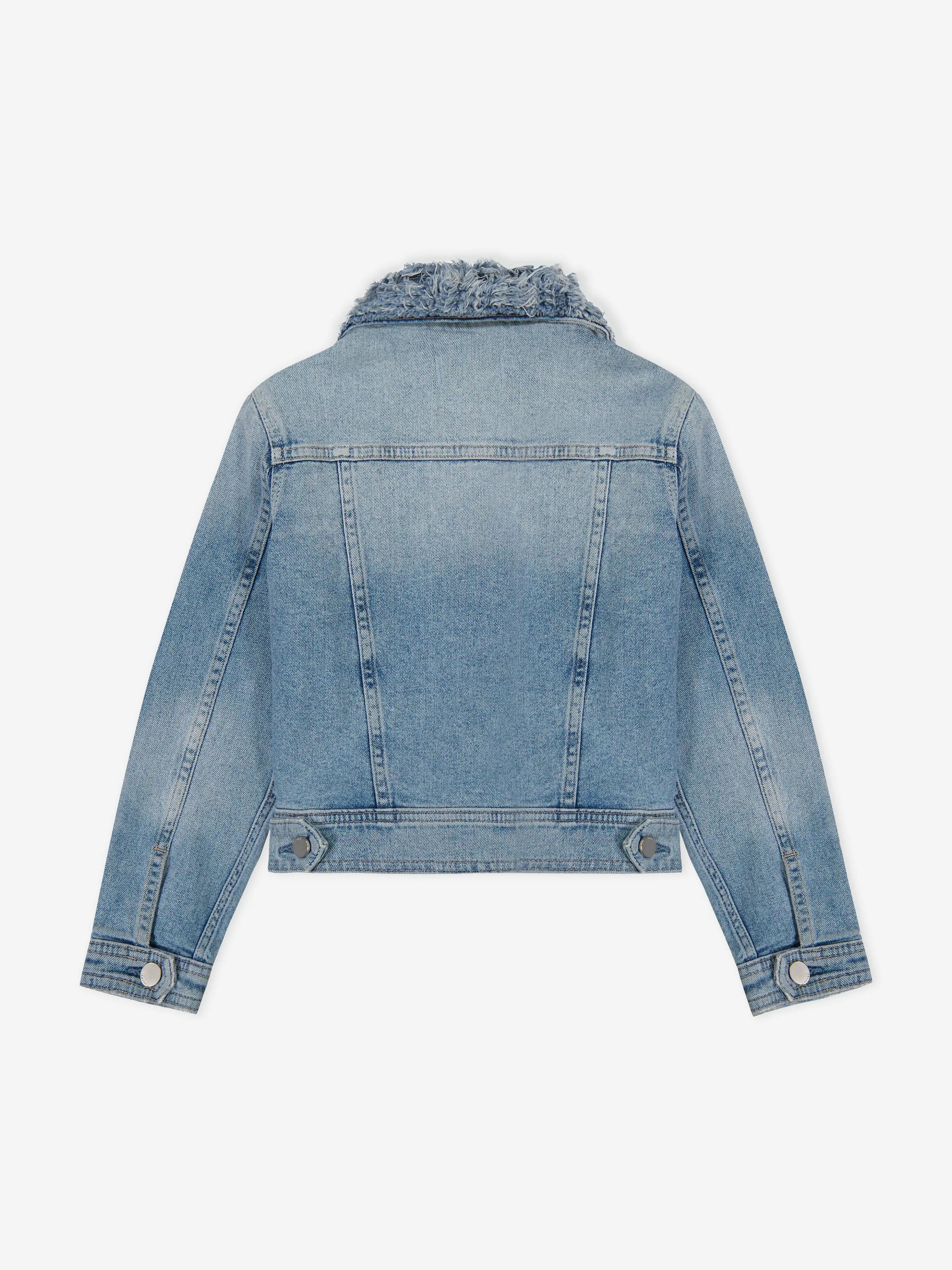 DL1961 Mädchen Manning Denim Jacke in Blau
