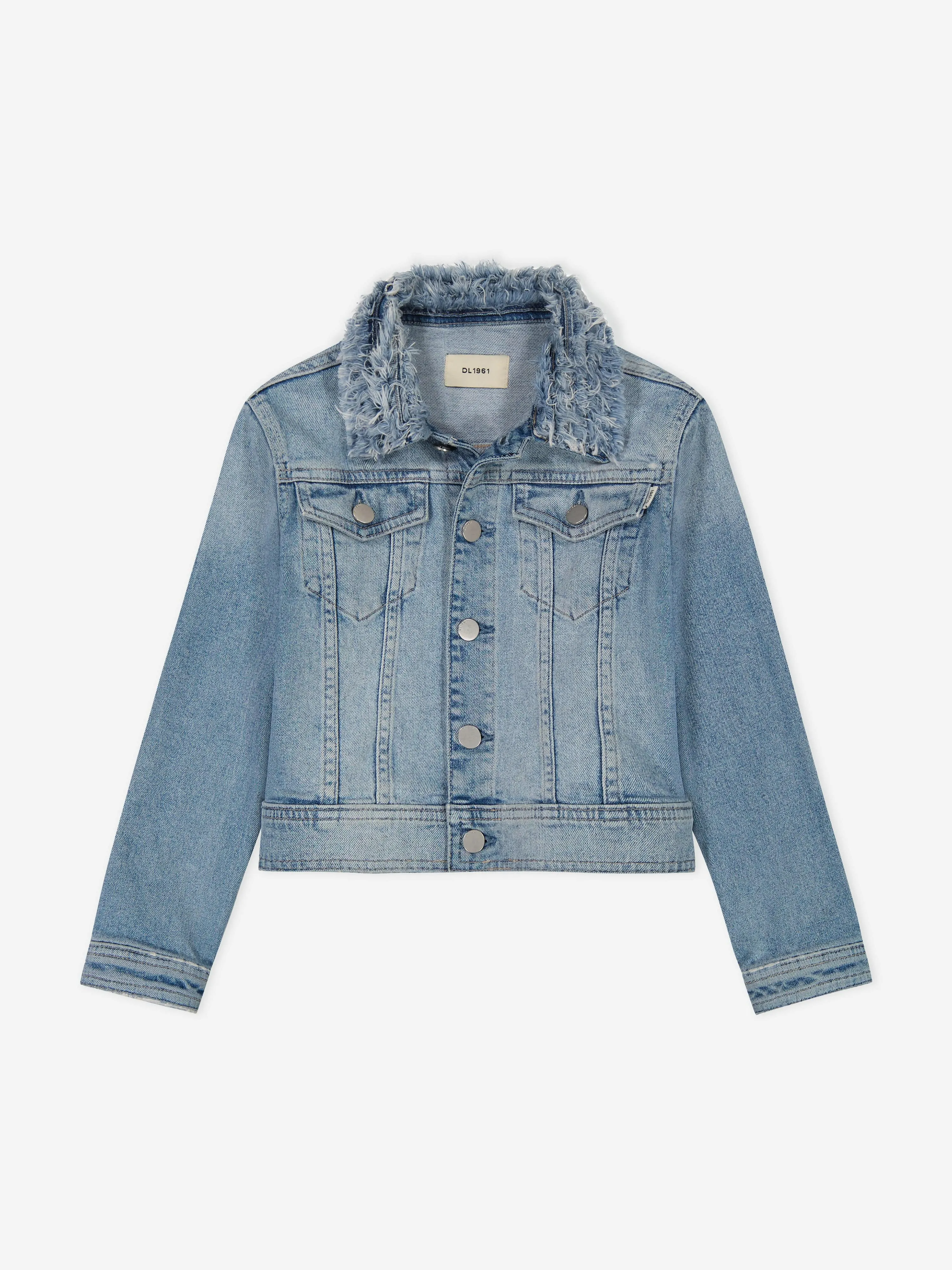 DL1961 Mädchen Manning Denim Jacke in Blau