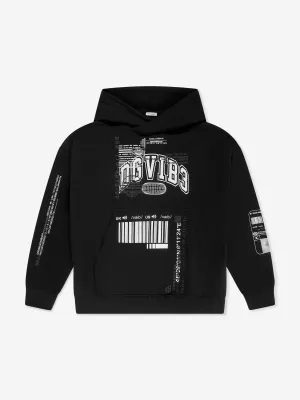 Dolce & Gabbana Boys DG Vibe Kapuzenpullover in Schwarz