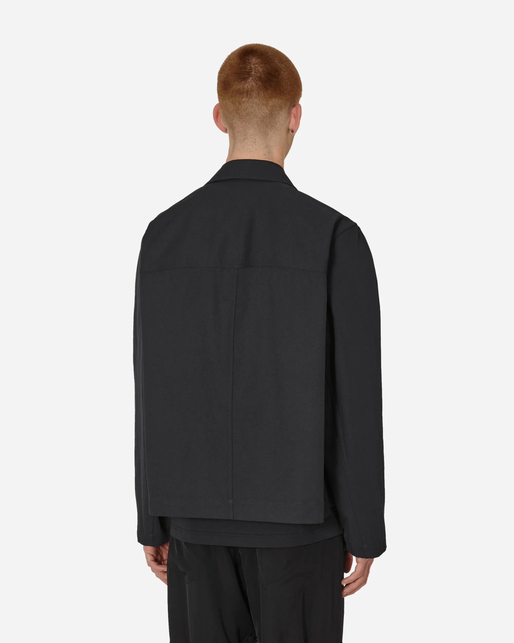 Trockene Baumwoll-Boxjacke Schwarz