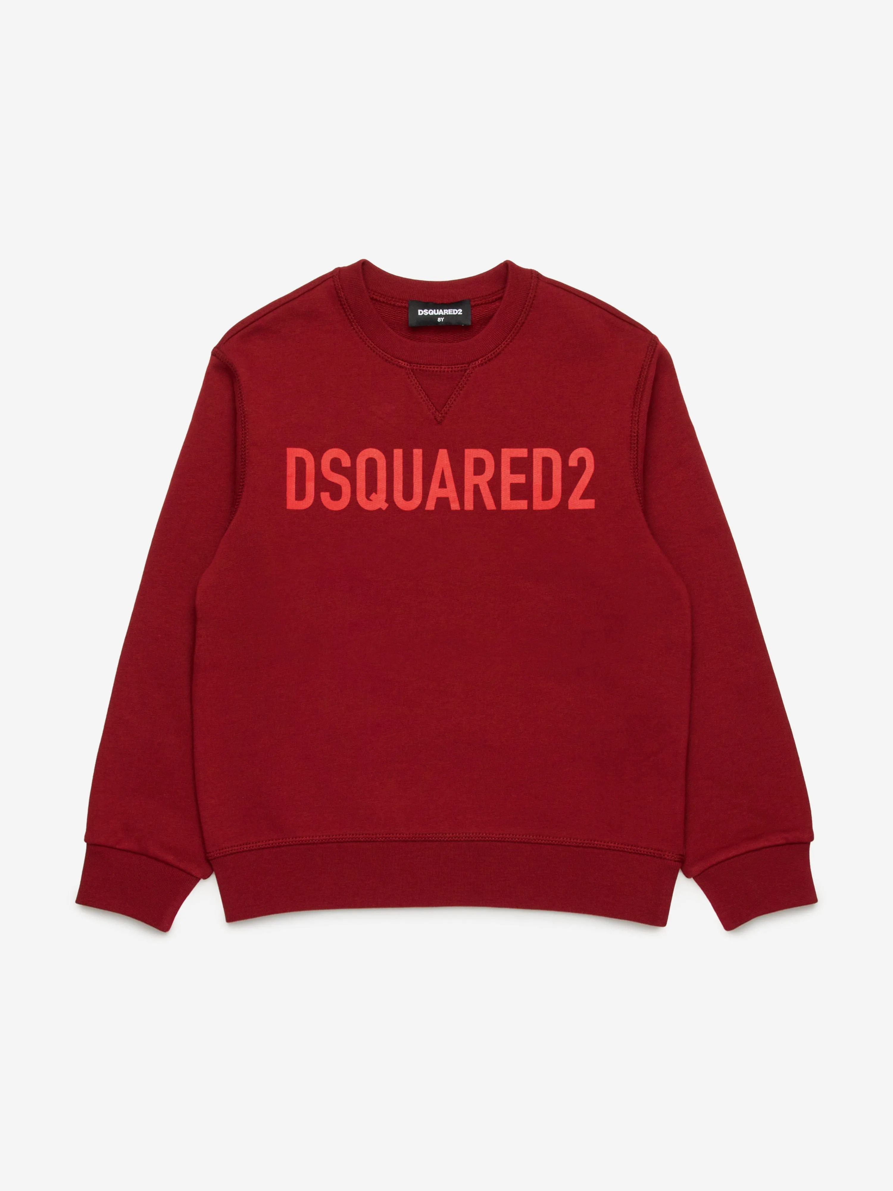 Dsquared2 Kids Logo-Sweatshirt in Rot