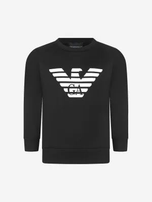 Emporio Armani Jungen Baumwollmix Logo-Sweatshirt