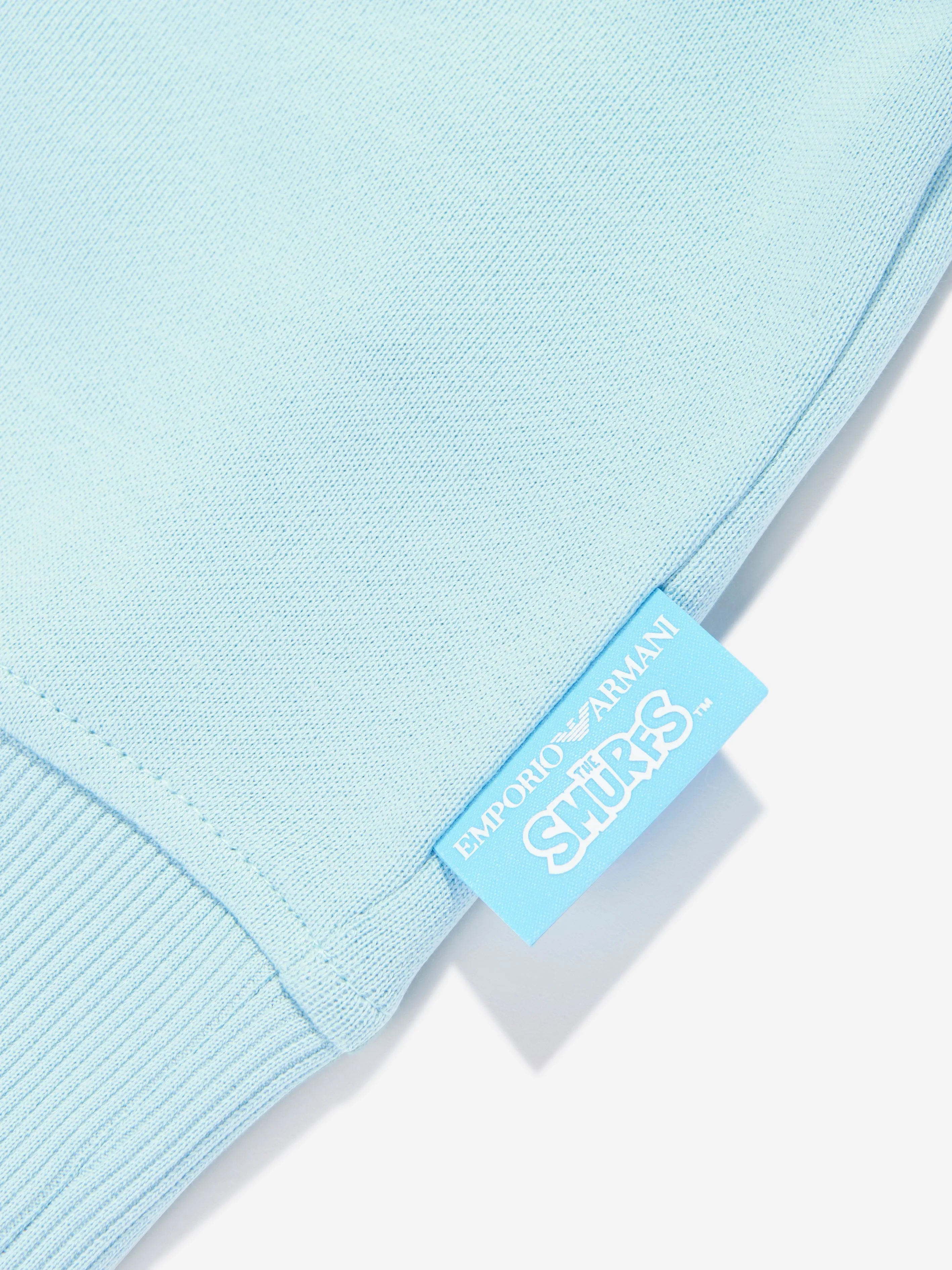 Emporio Armani Jungen Schlumpf Sweatshirt in Blau
