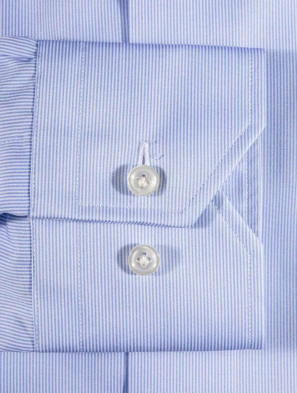 Erne Thomas Mason Streifenhemd Blau