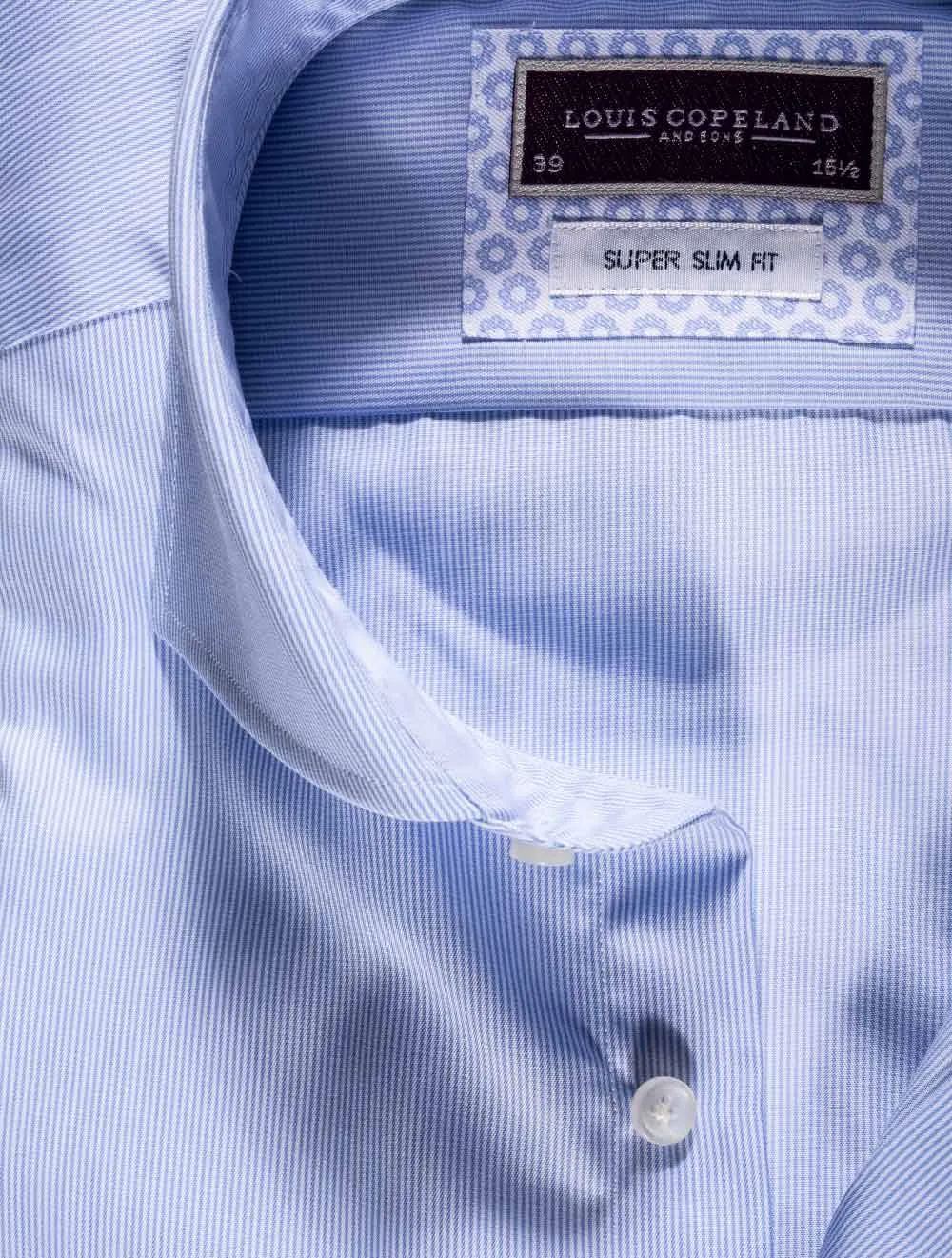Erne Thomas Mason Streifenhemd Blau