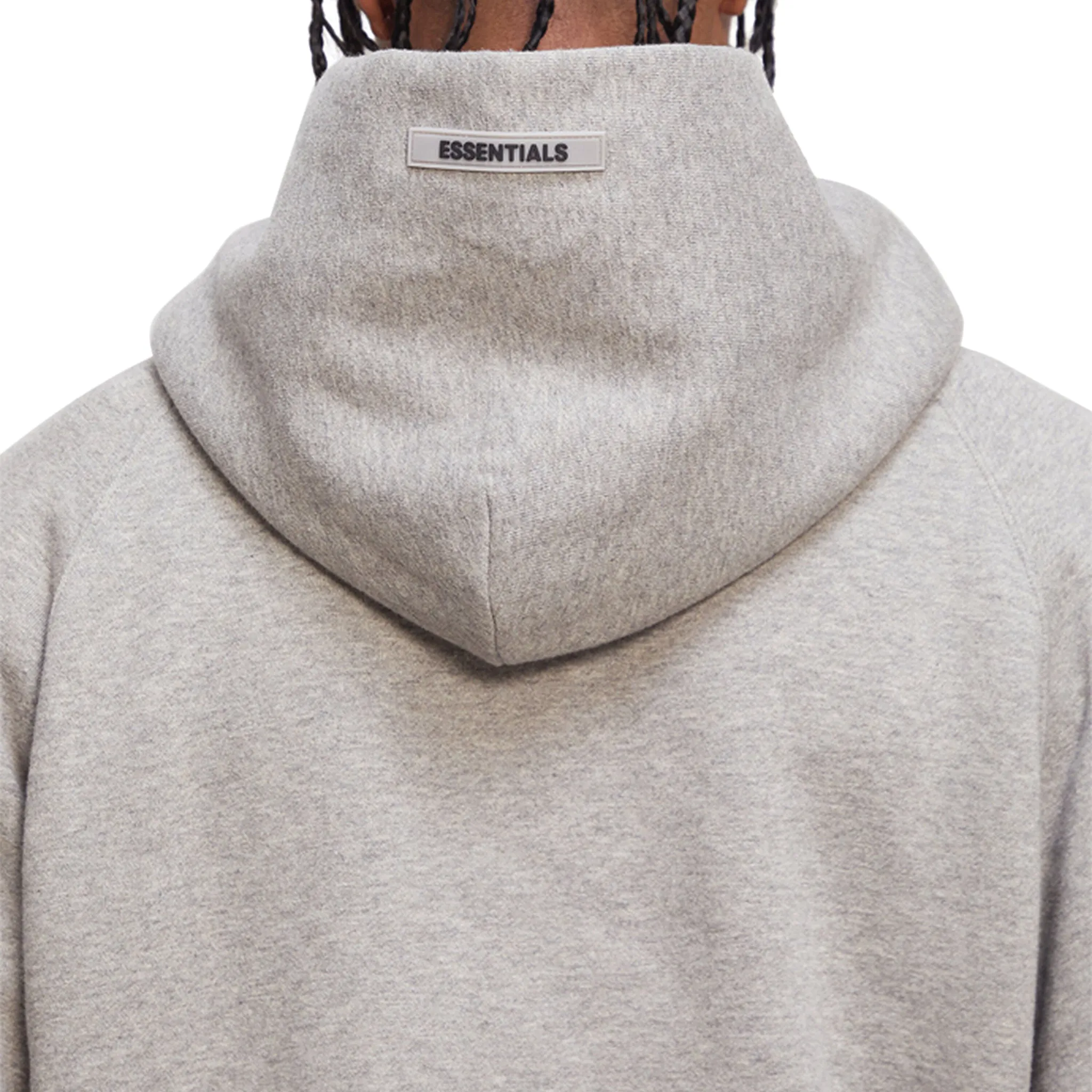 Fear Of God Essentials Heather Oatmeal Kapuzenpullover Fear of God Essentials Kleidung