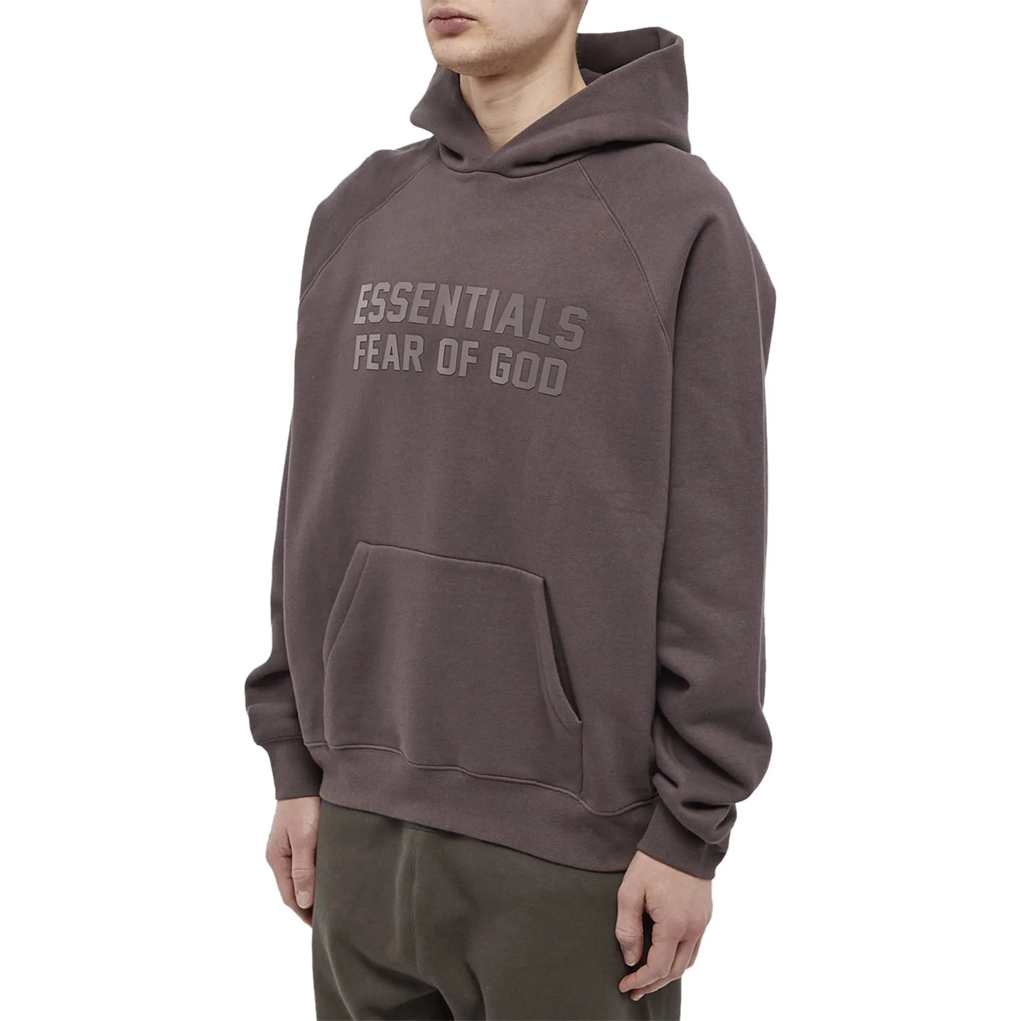 Fear Of God Essentials Pflaumenfarbene Kapuzenpullover (SS23) Fear of God Essentials Kleidung