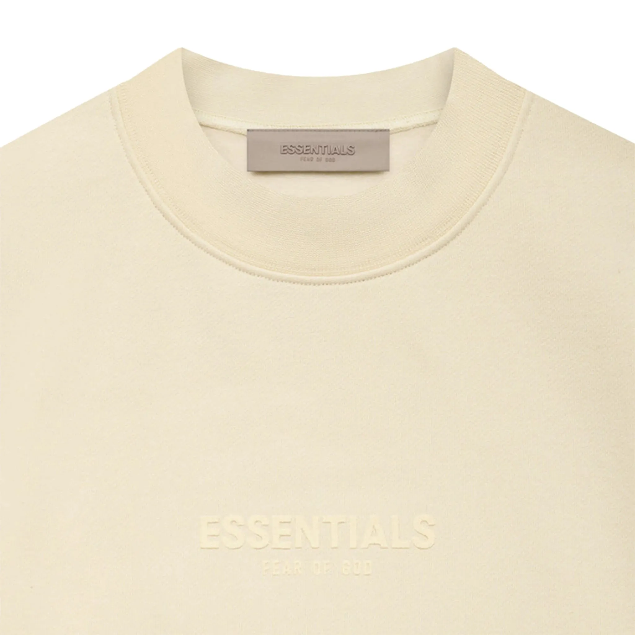 Fear Of God Essentials Entspanntes Eierschalen-Crewneck Fear of God Essentials Kleidung