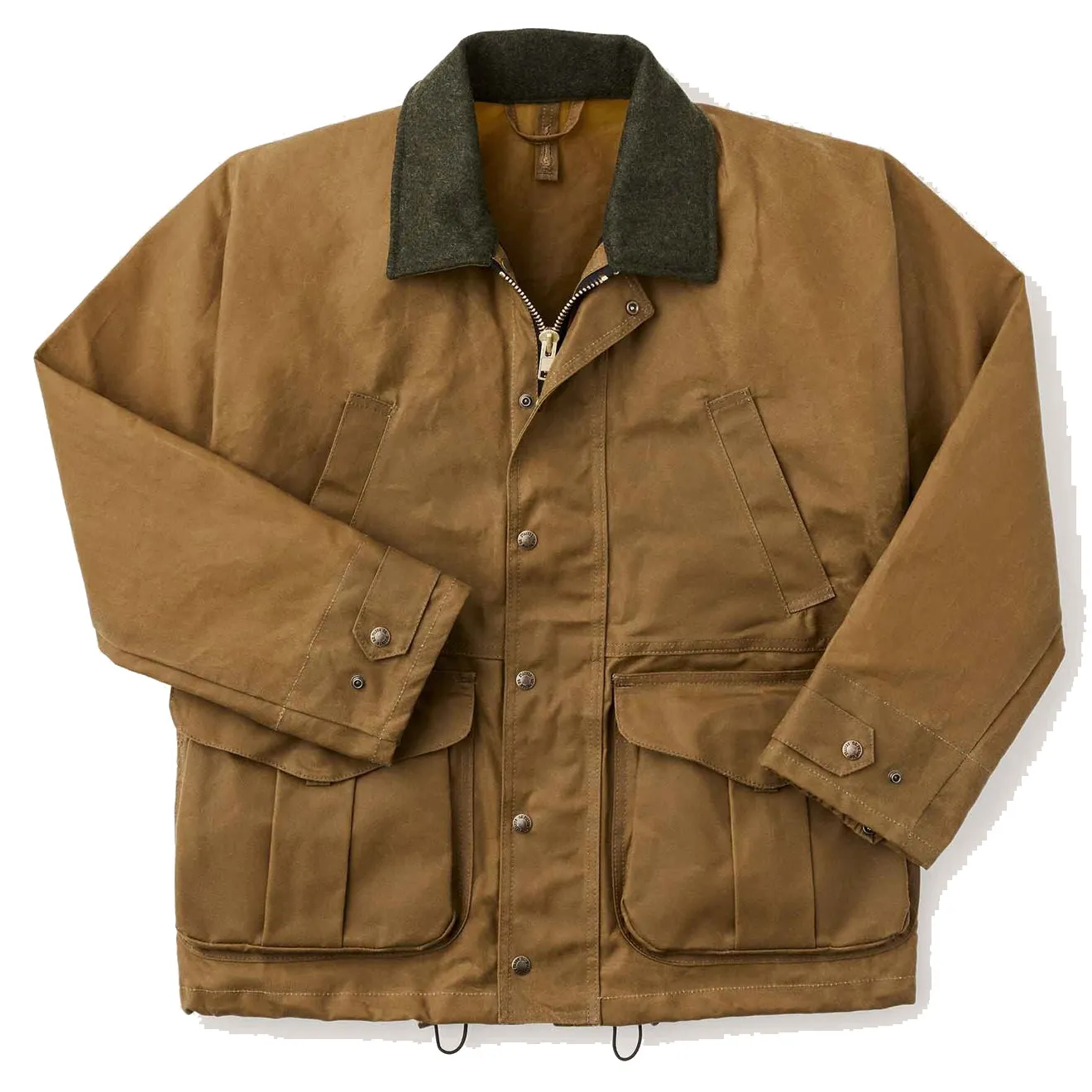 Filson Tin Cloth Feldjacke Dunkelbeige