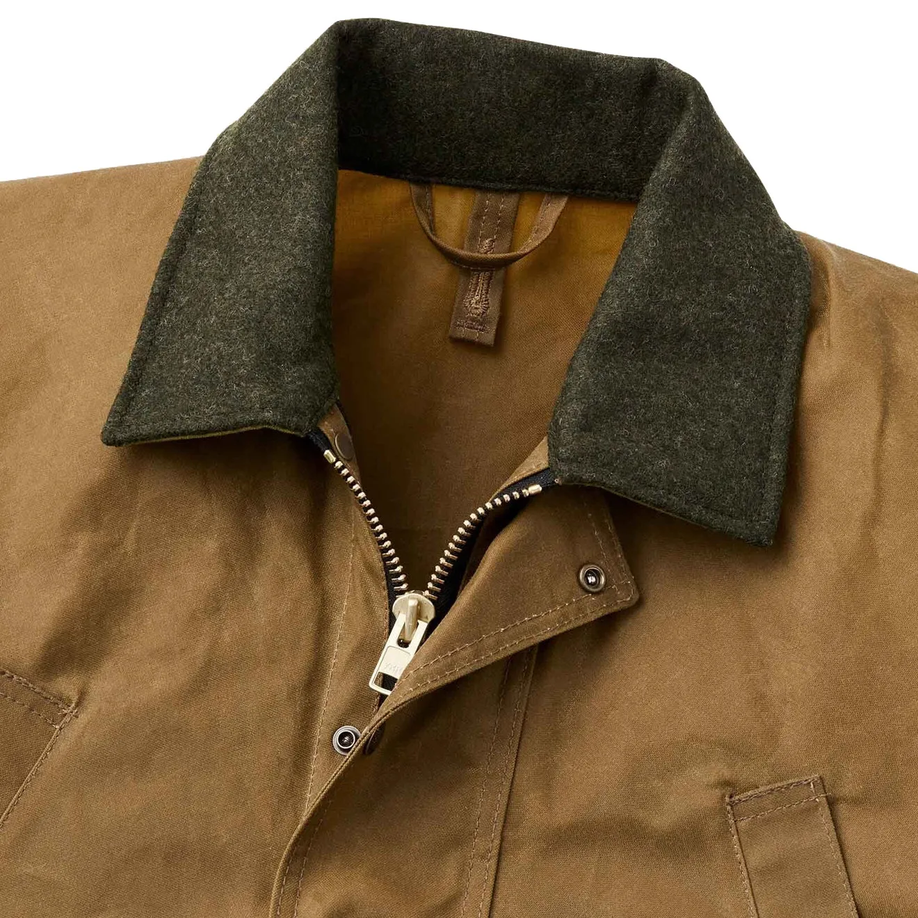 Filson Tin Cloth Feldjacke Dunkelbeige