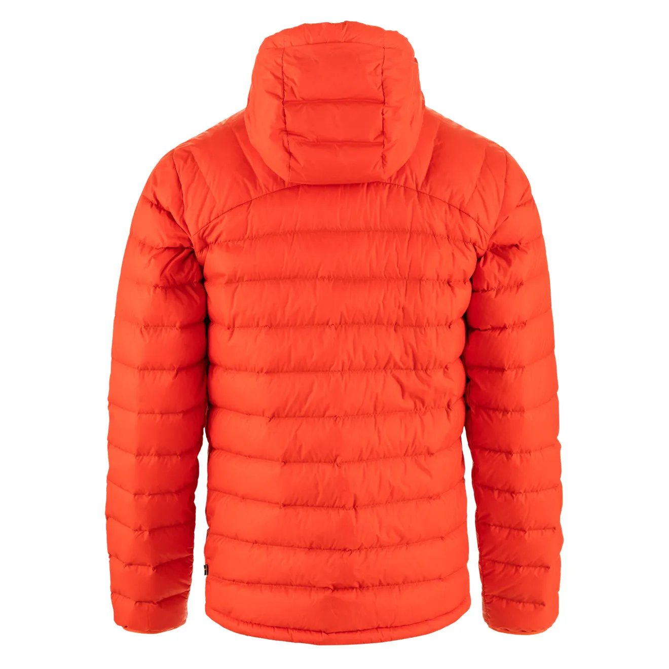 Fjällräven Expedition Pack Daunenkapuze Flammenorange / UN-Blau